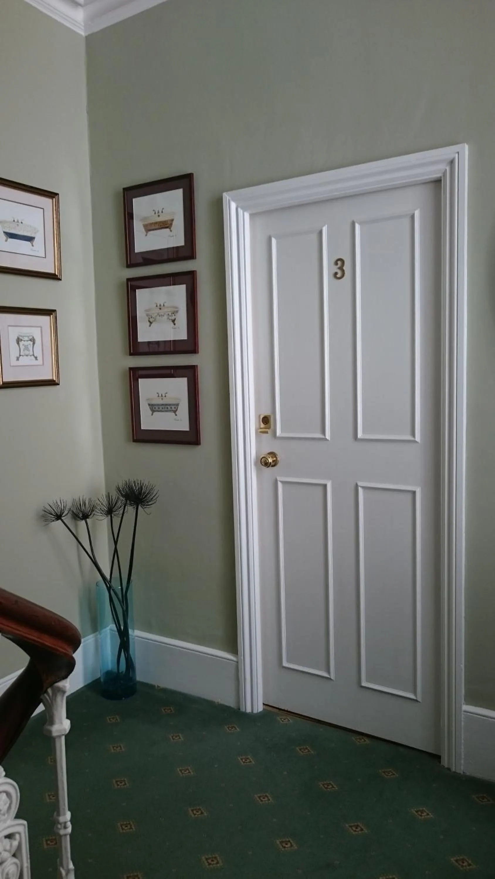 Decorative detail in 17 Wilmington Square