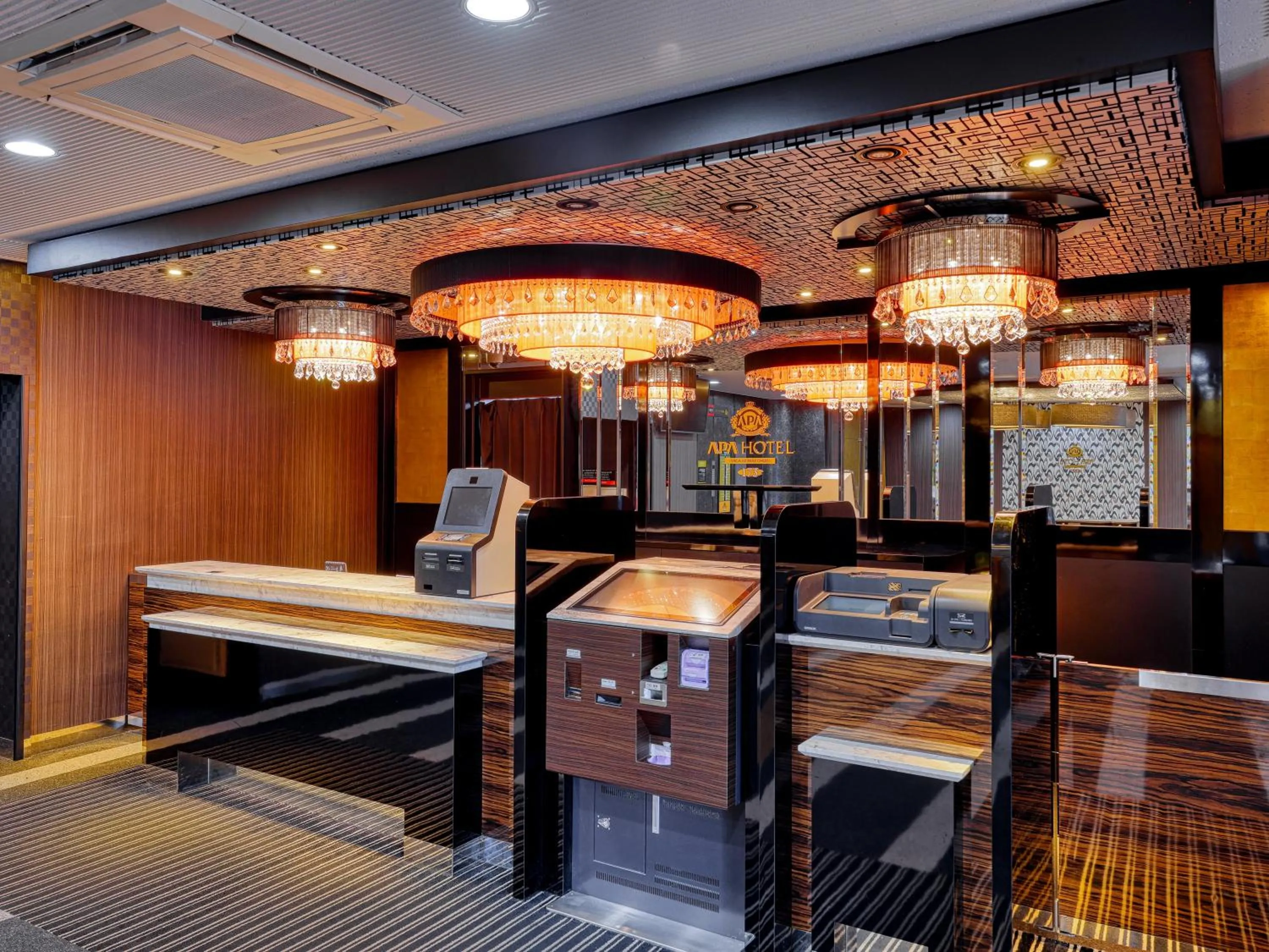 Lobby or reception in APA Hotel Saga Ekimae Chuo