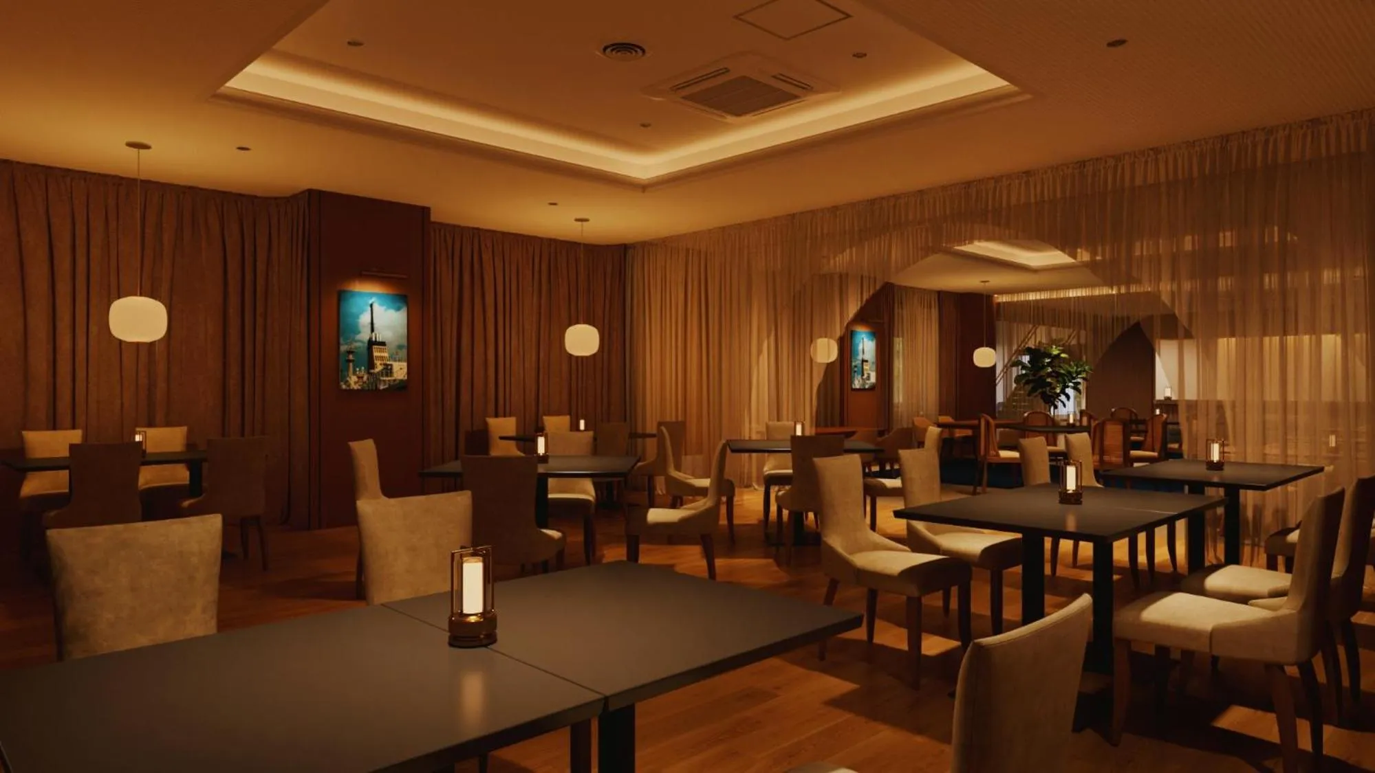 Restaurant/places to eat in Oarai Park Hotel