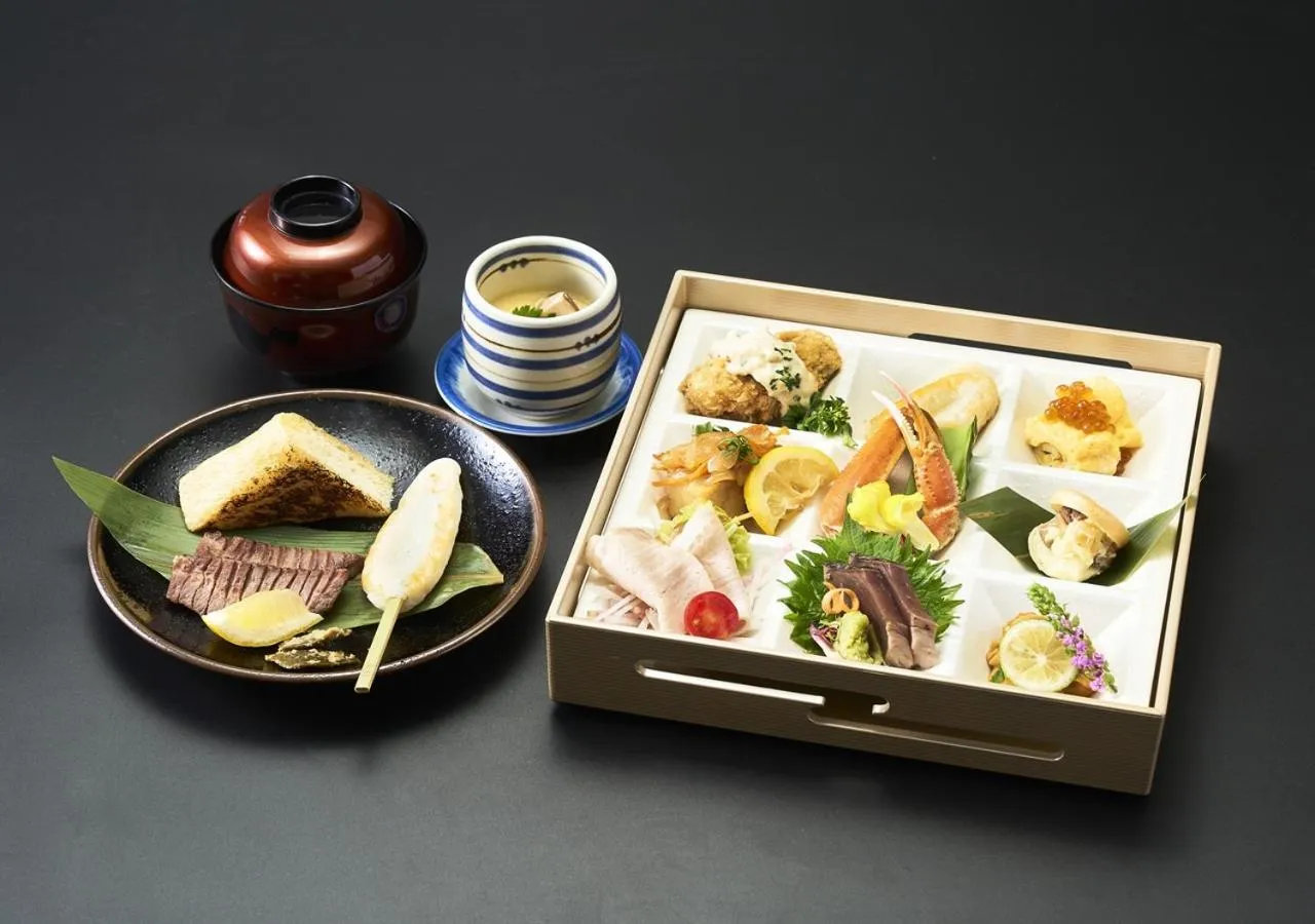 Dinner in APA Hotel Sendai Eki Itsutsubashi