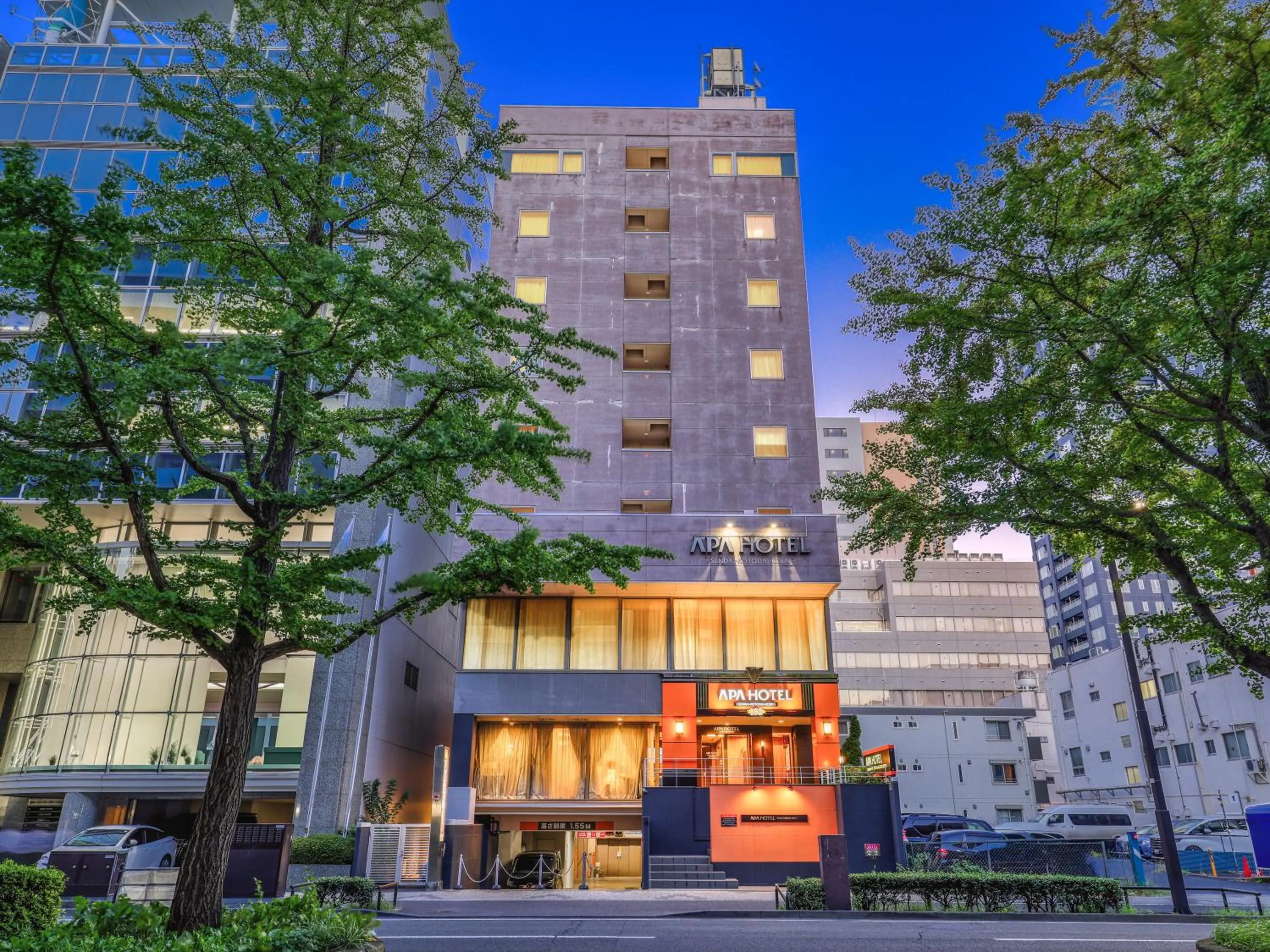 Property building in APA Hotel Sendai Kotodai Koen