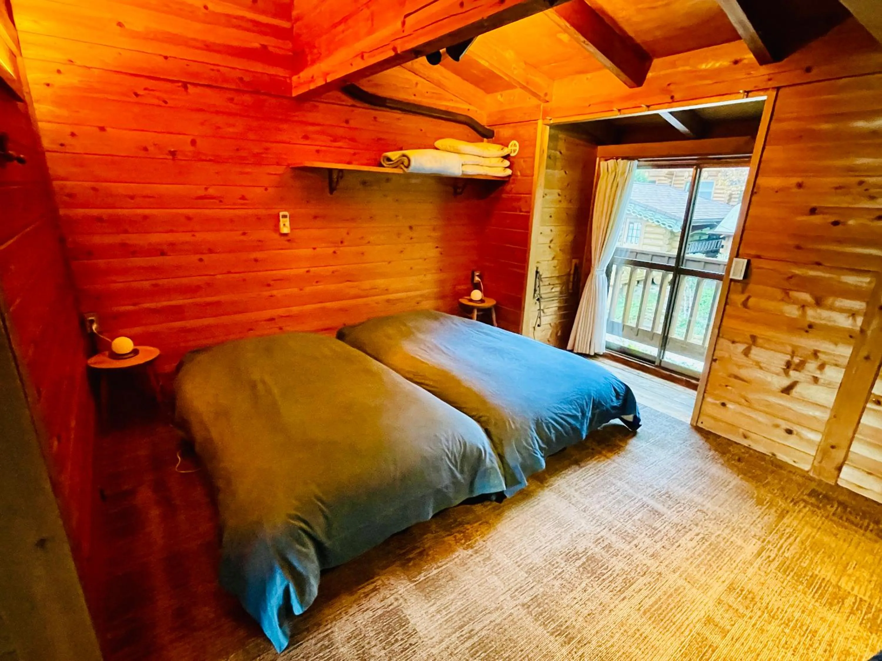 Bed in Pension Shishikui