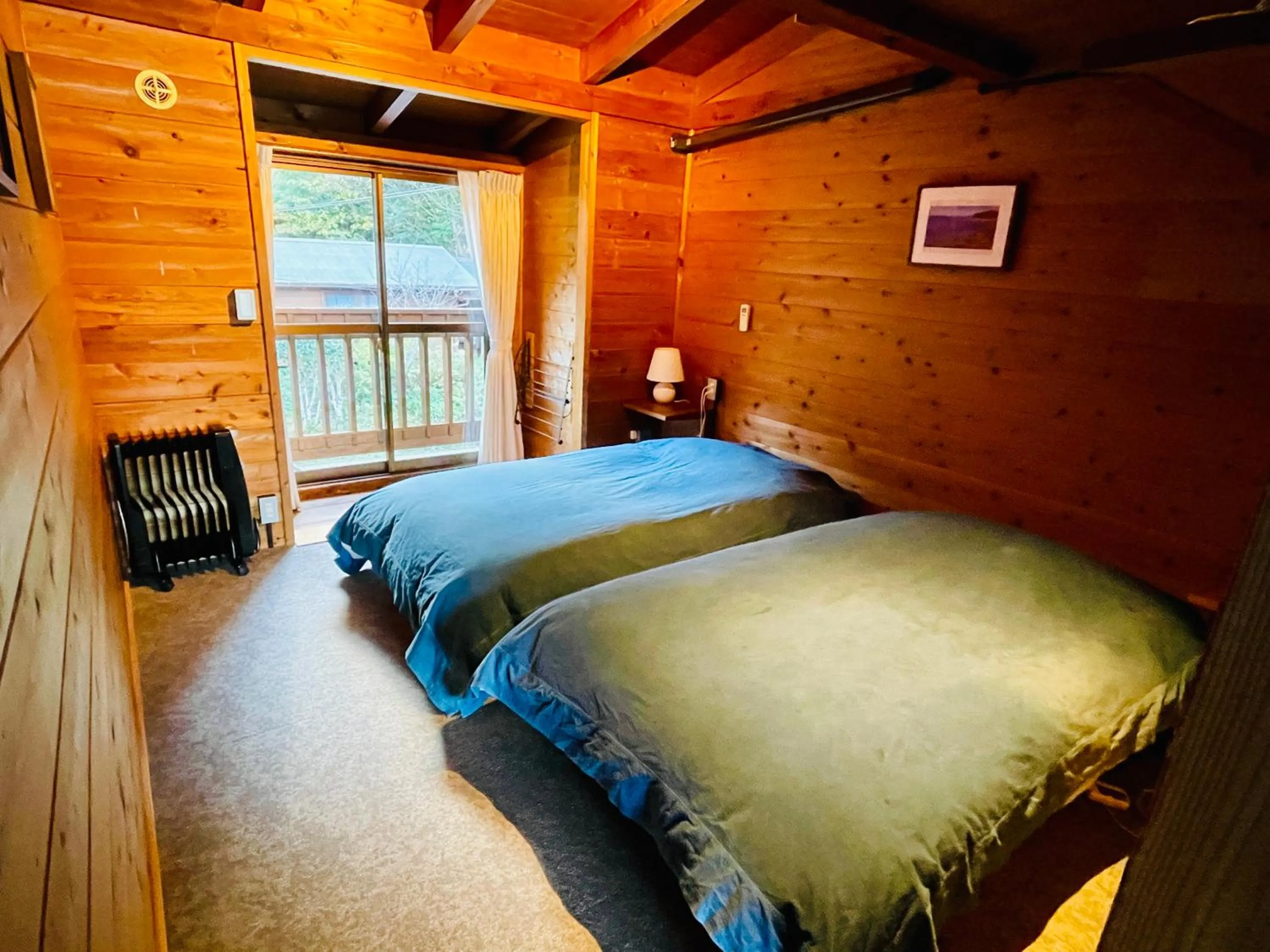 Bed in Pension Shishikui