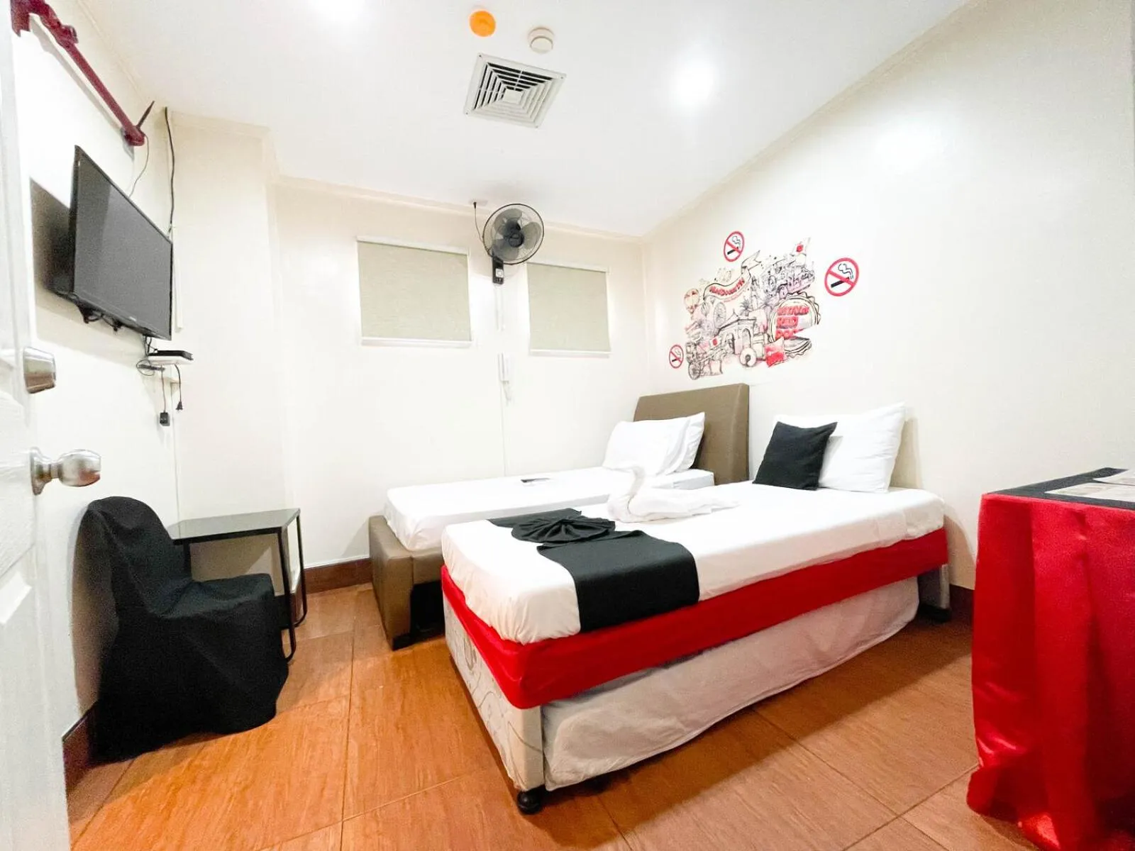 Bed in Chanel Paris Hotel powered by Cocotel