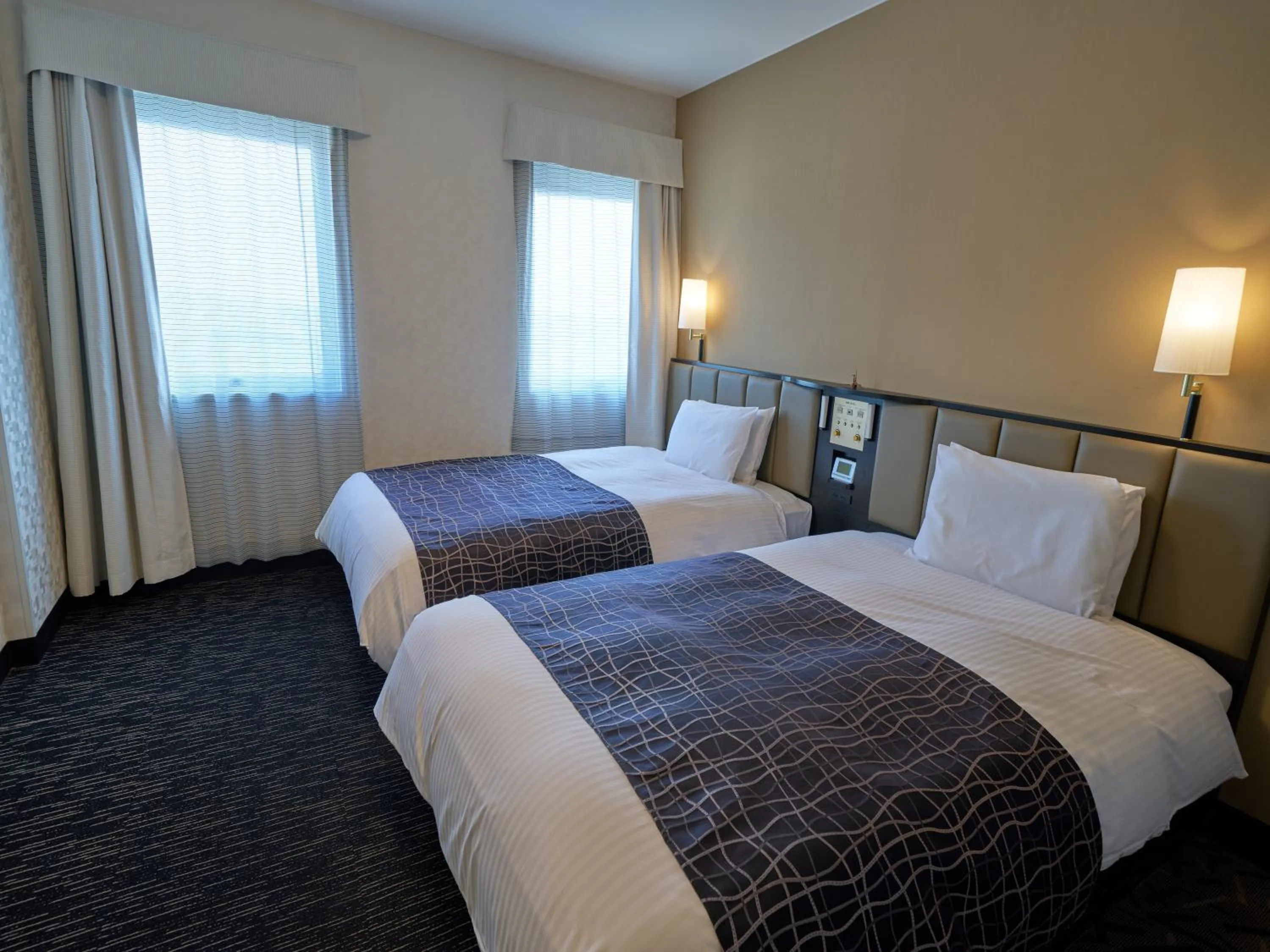 Photo of the whole room, Bed in APA Hotel Kurashiki Ekimae