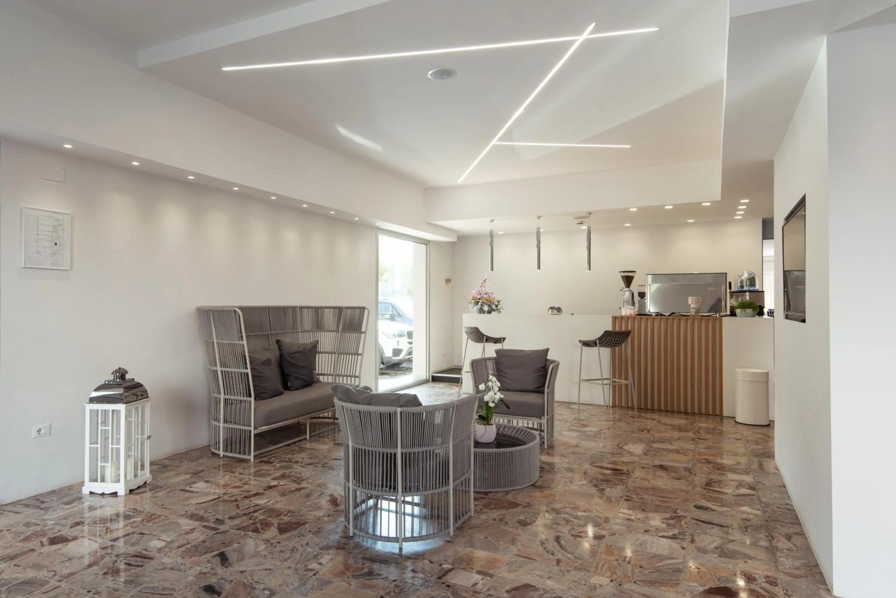 Lounge or bar in Adria Beach Hotel