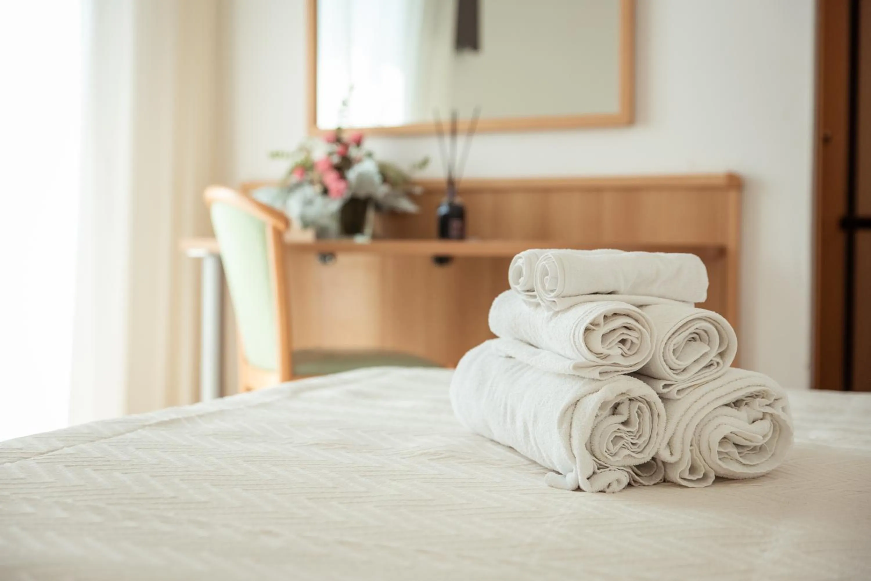 Bedroom, Bed in Adria Beach Hotel