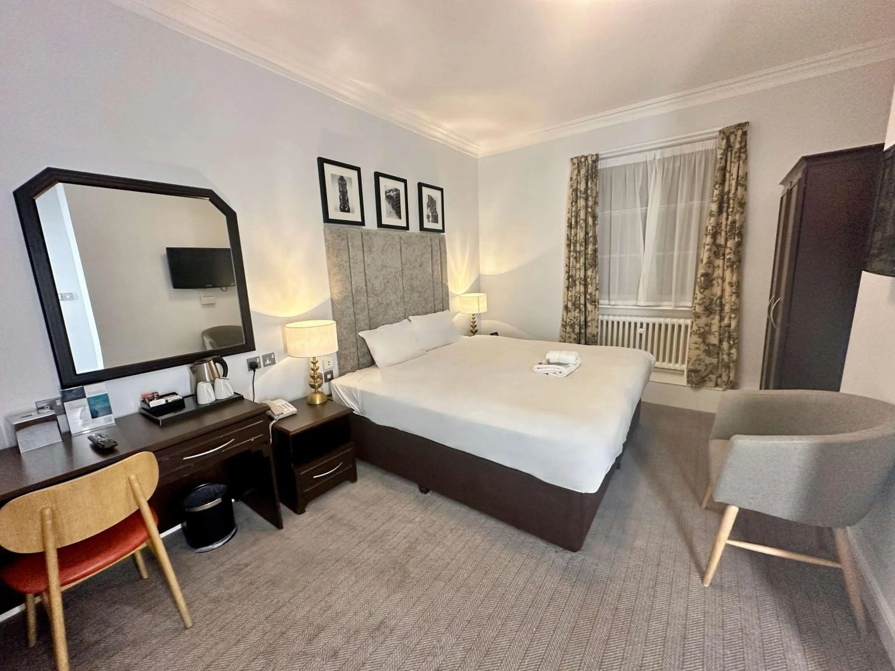 Bedroom, Bed in Carlisle Station Hotel, Sure Hotel Collection by BW