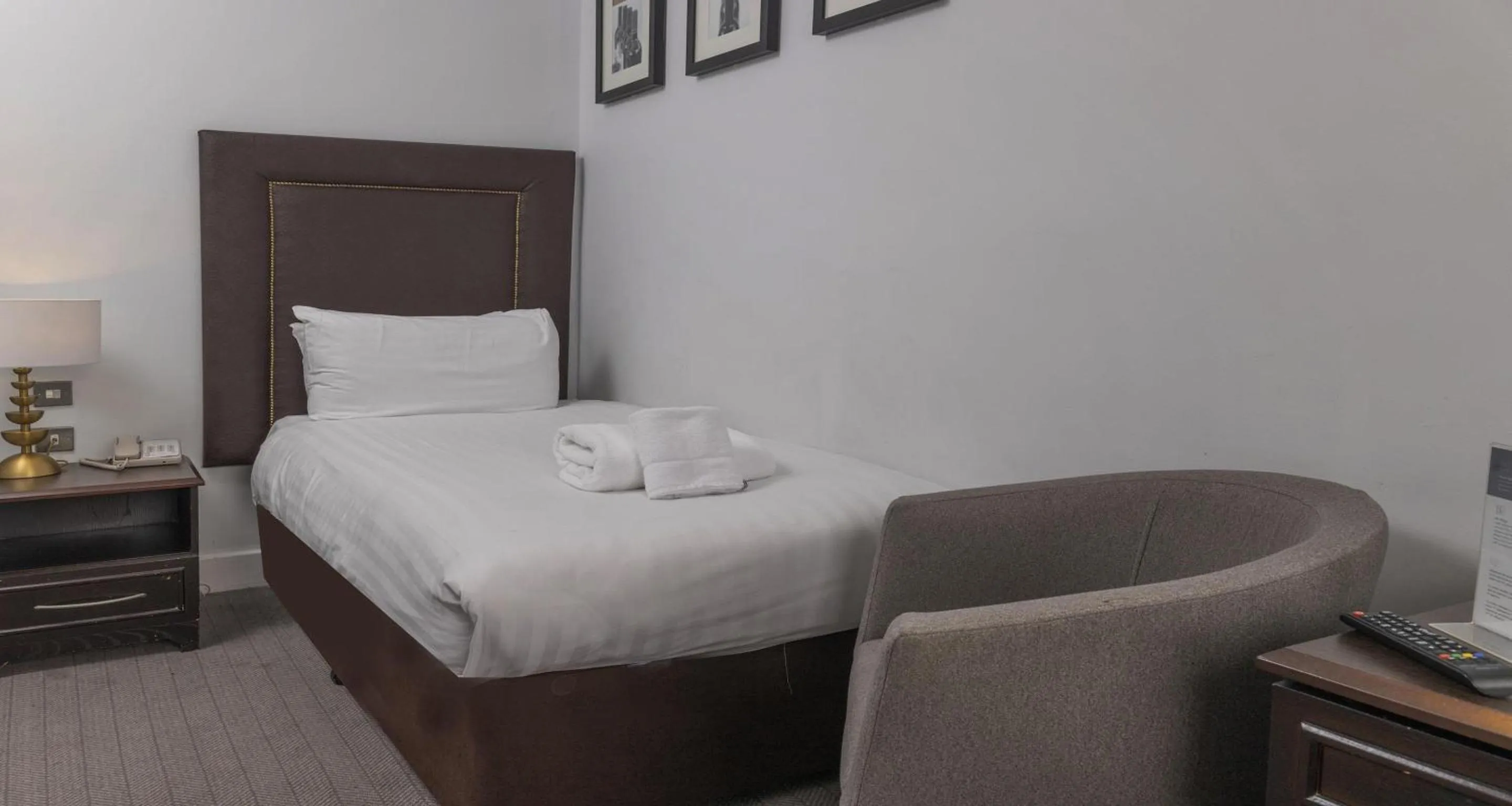 Bedroom, Bed in Carlisle Station Hotel, Sure Hotel Collection by BW