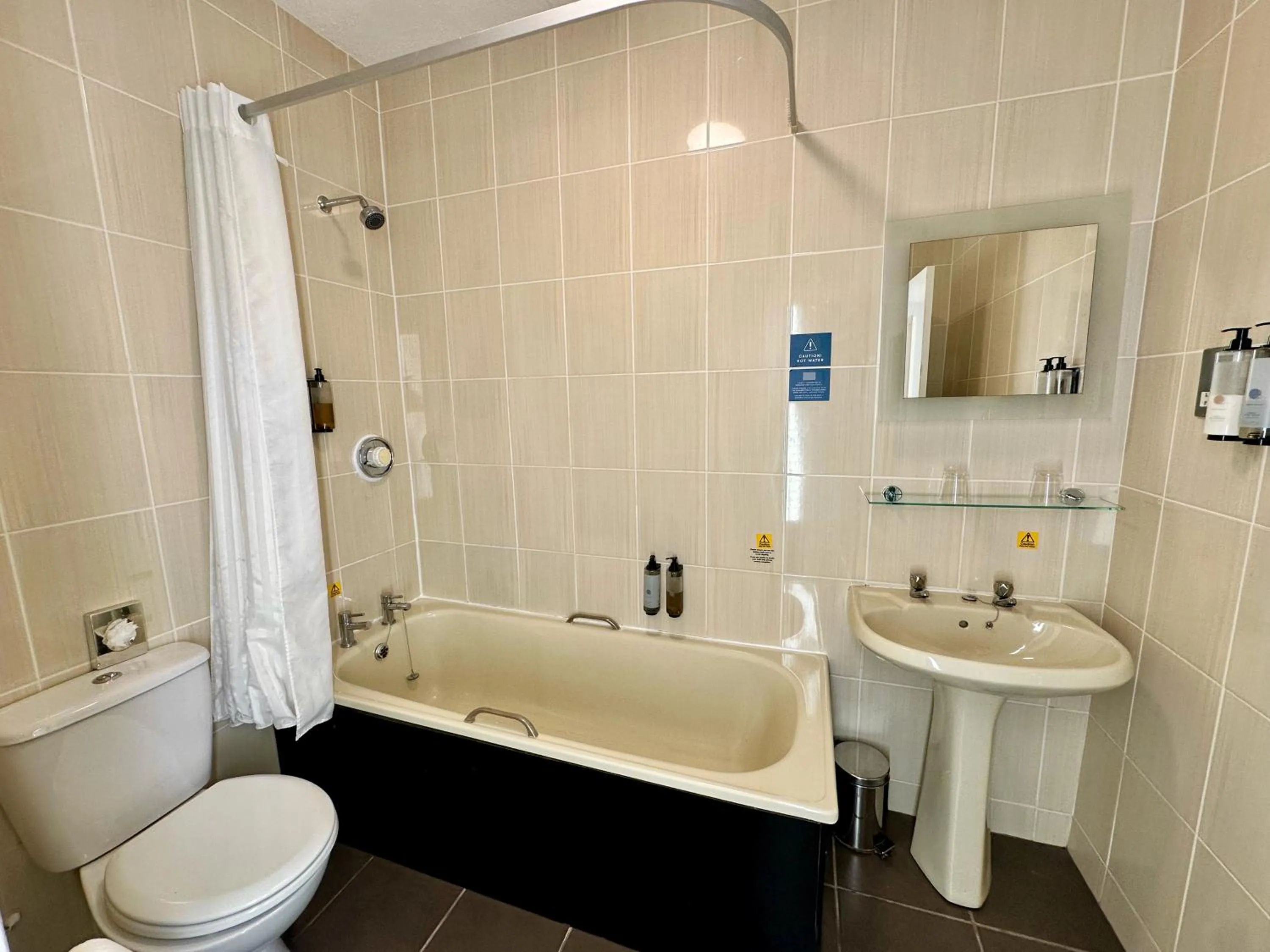 Bathroom in Carlisle Station Hotel, Sure Hotel Collection by BW