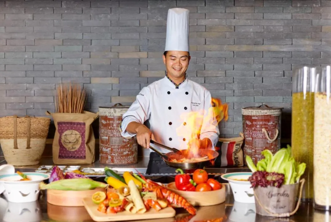 Dinner in Dusit Thani Shuangyue Bay Resort Huizhou