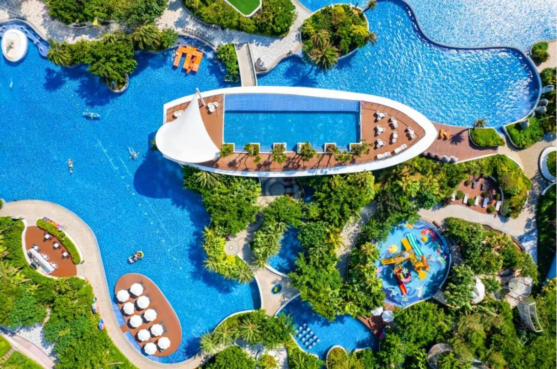Aqua park in Dusit Thani Shuangyue Bay Resort Huizhou