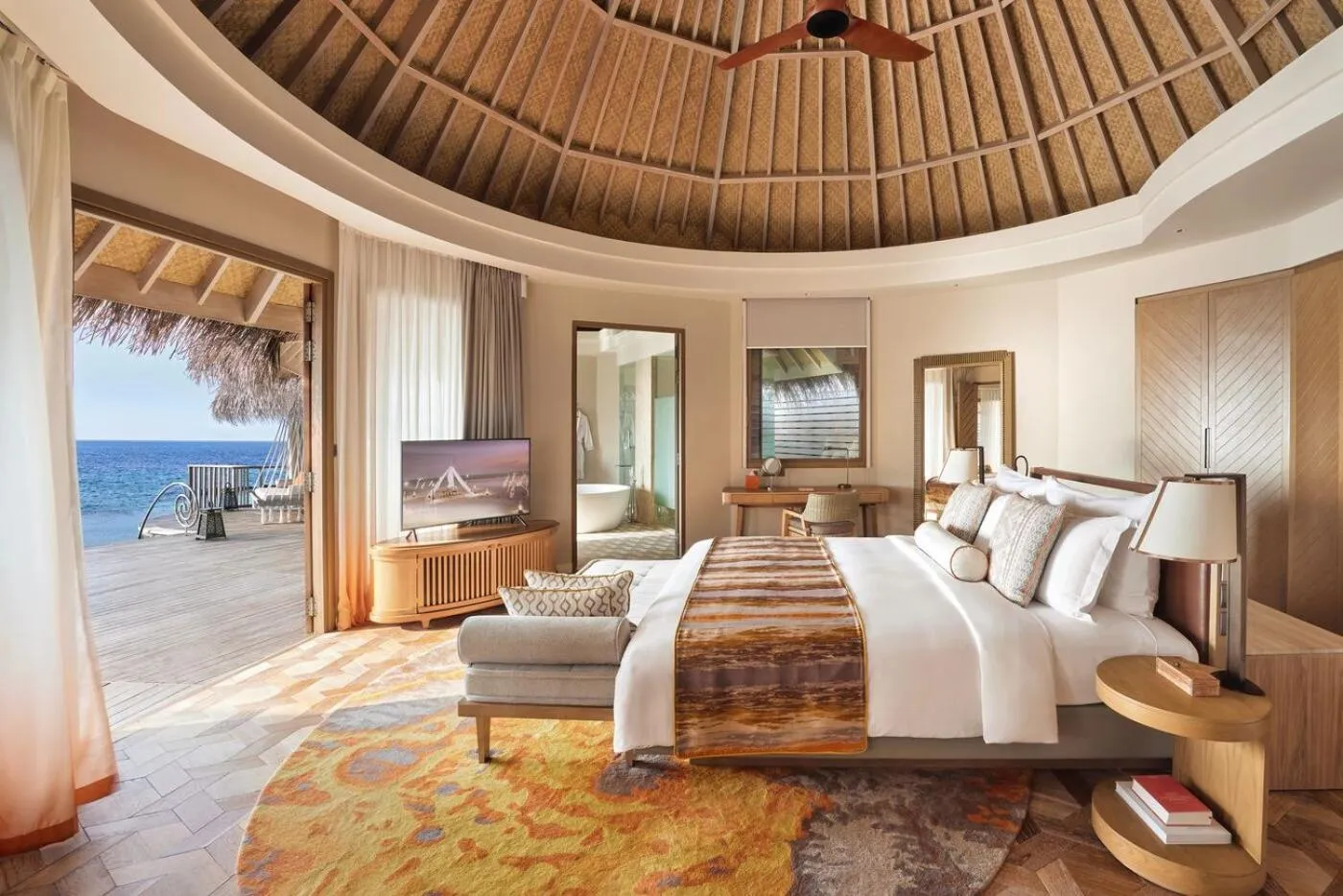 Bedroom, Bed in The Nautilus Maldives