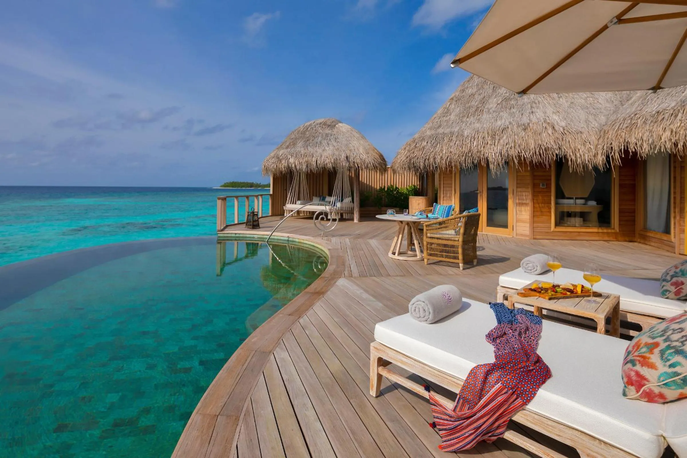 Swimming pool in The Nautilus Maldives