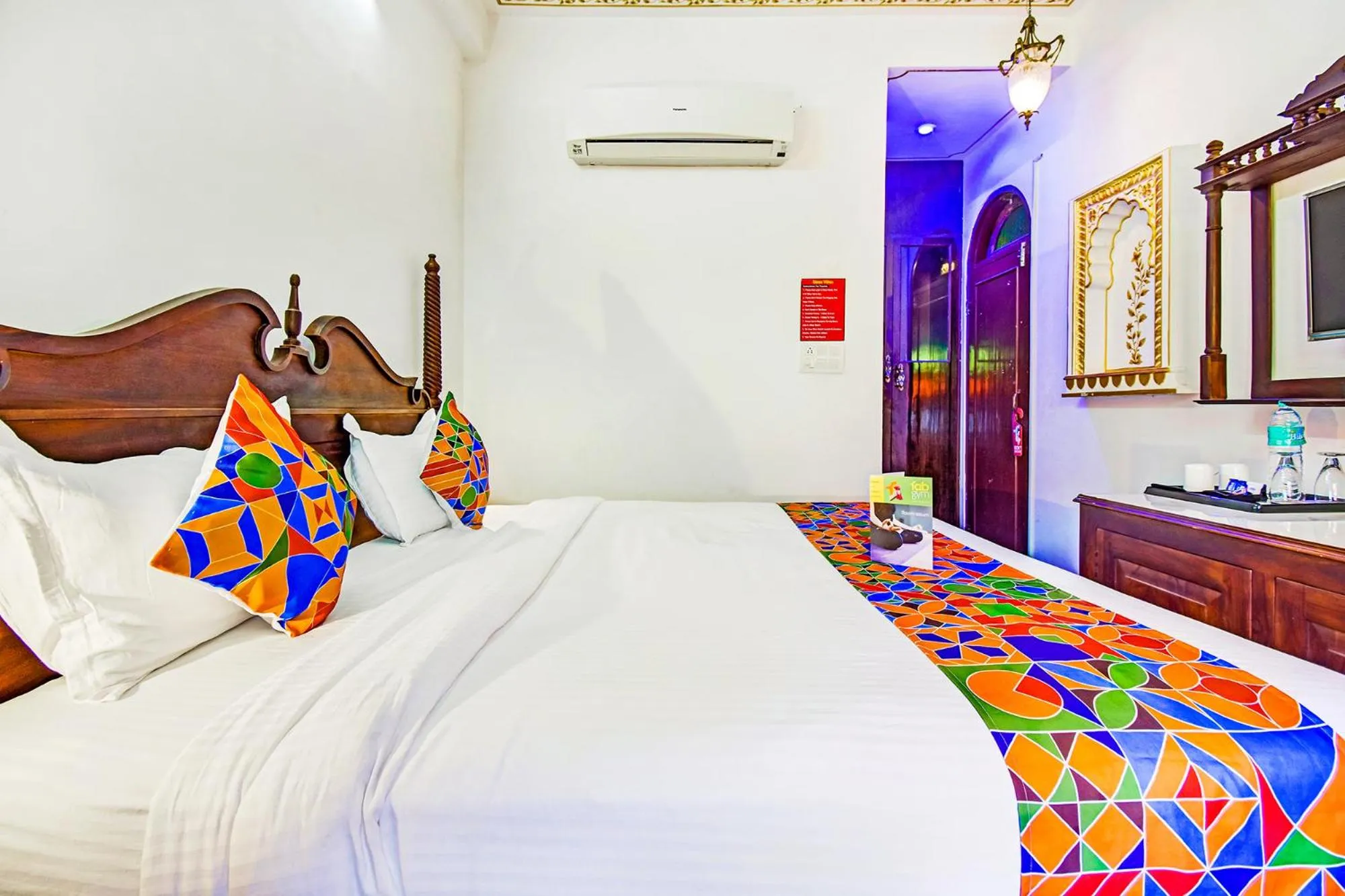 Bedroom in FabHotel Shree Villas