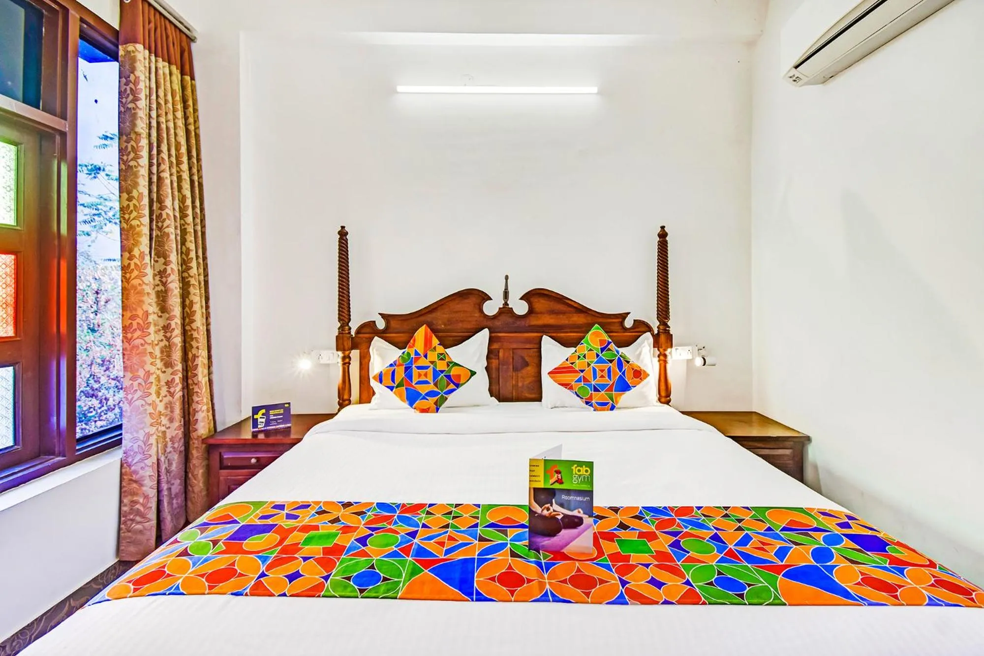 Bedroom in FabHotel Shree Villas