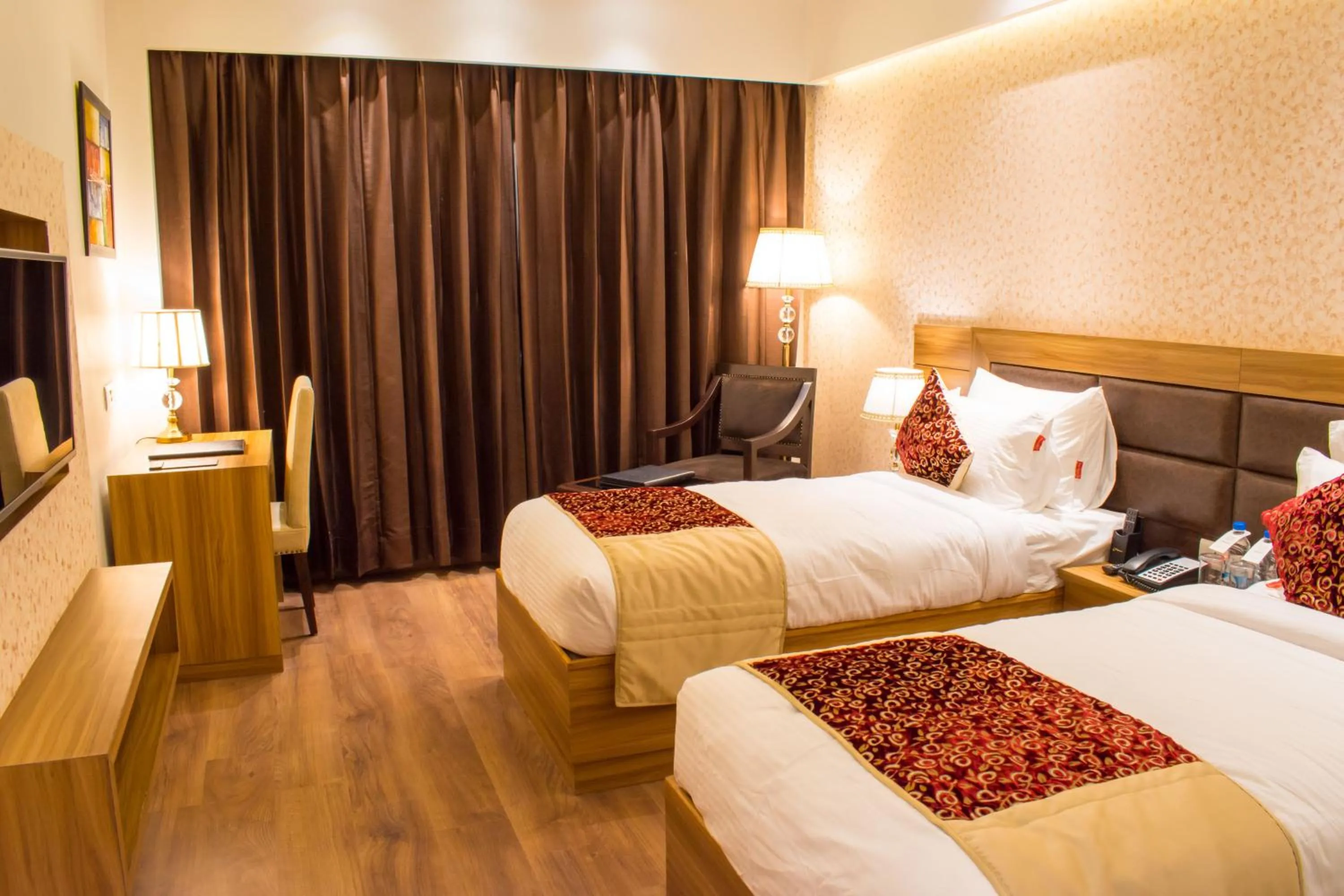 Bedroom, Bed in The Grand Ambassador