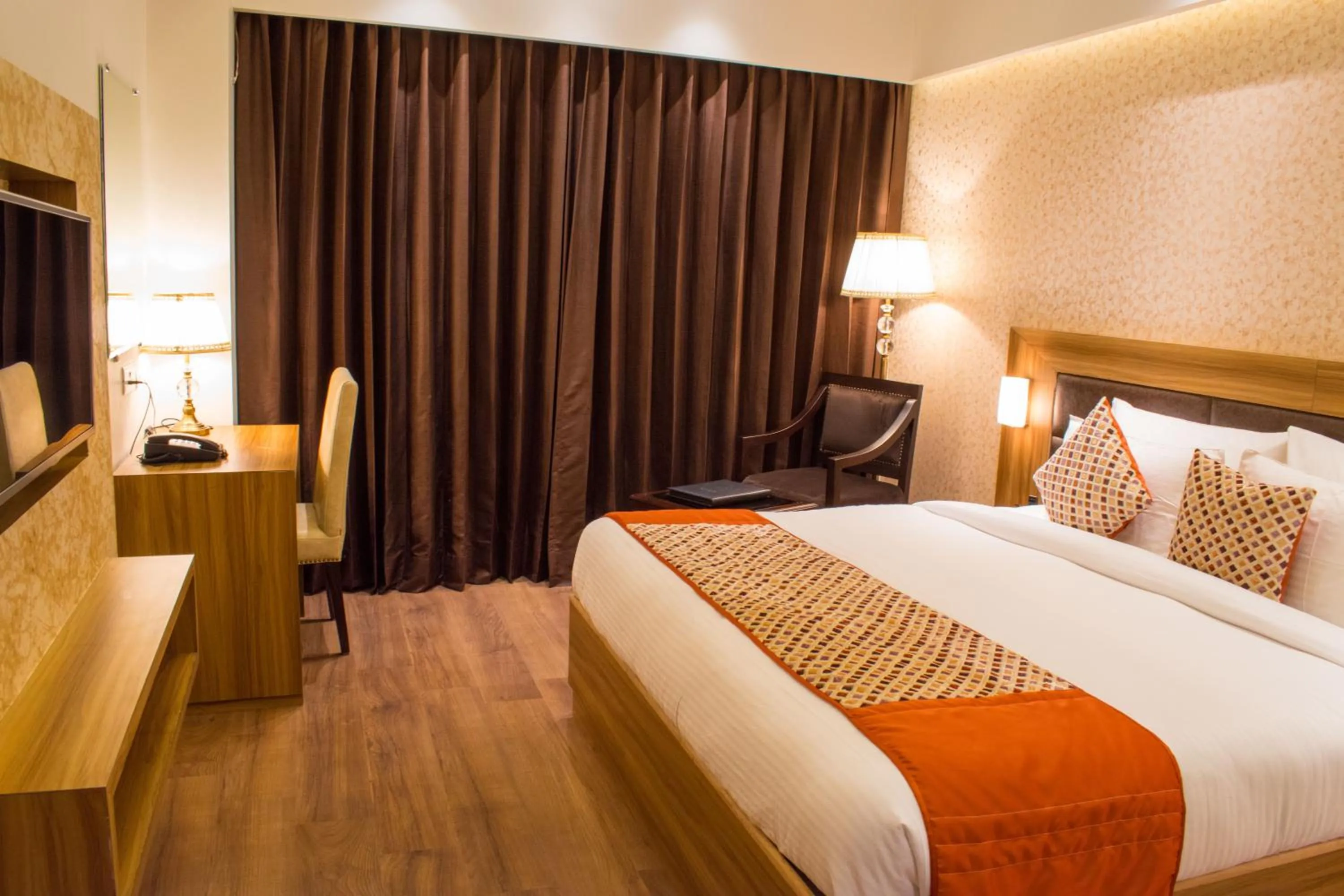 Bedroom, Bed in The Grand Ambassador