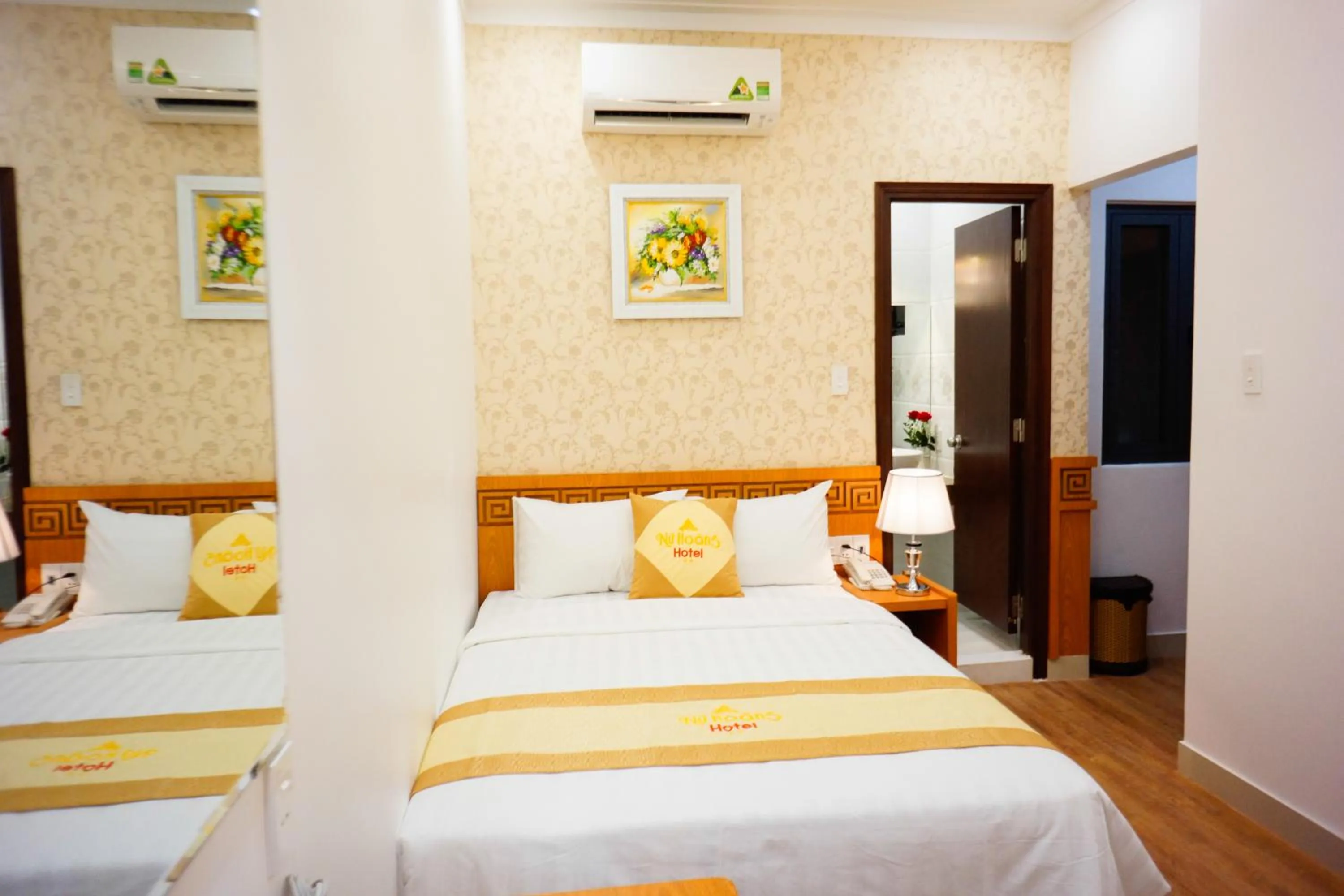Bed in NỮ HOÀNG HOTEL
