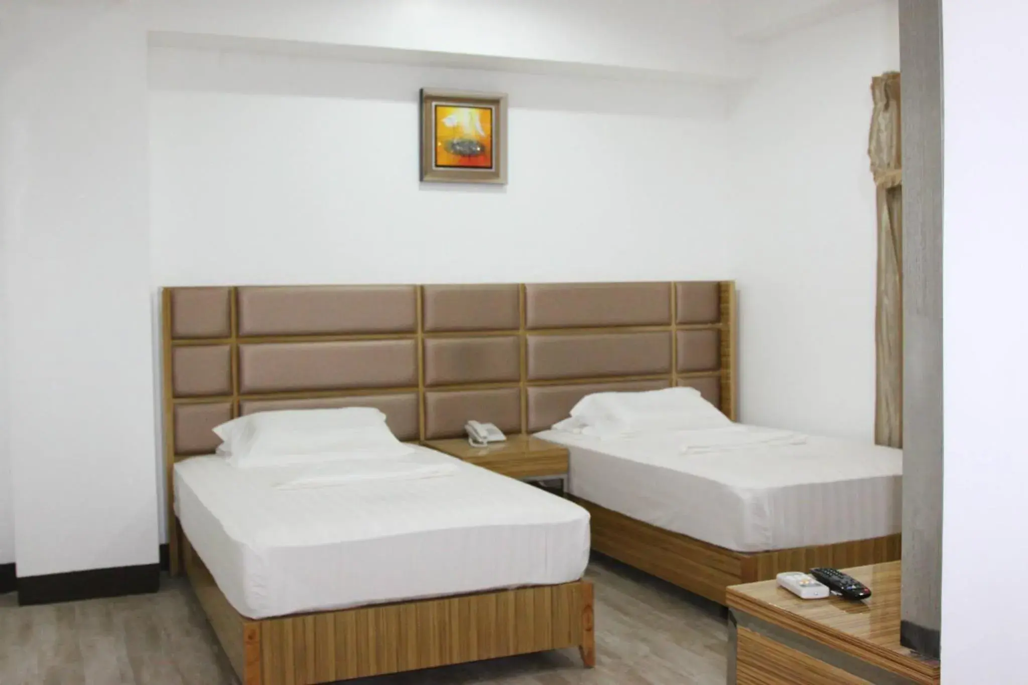 Deluxe Twin Room in Jeamco Royal Hotel-Palawan Deluxe Twin Room in Jeamco Royal Hotel-Palawan