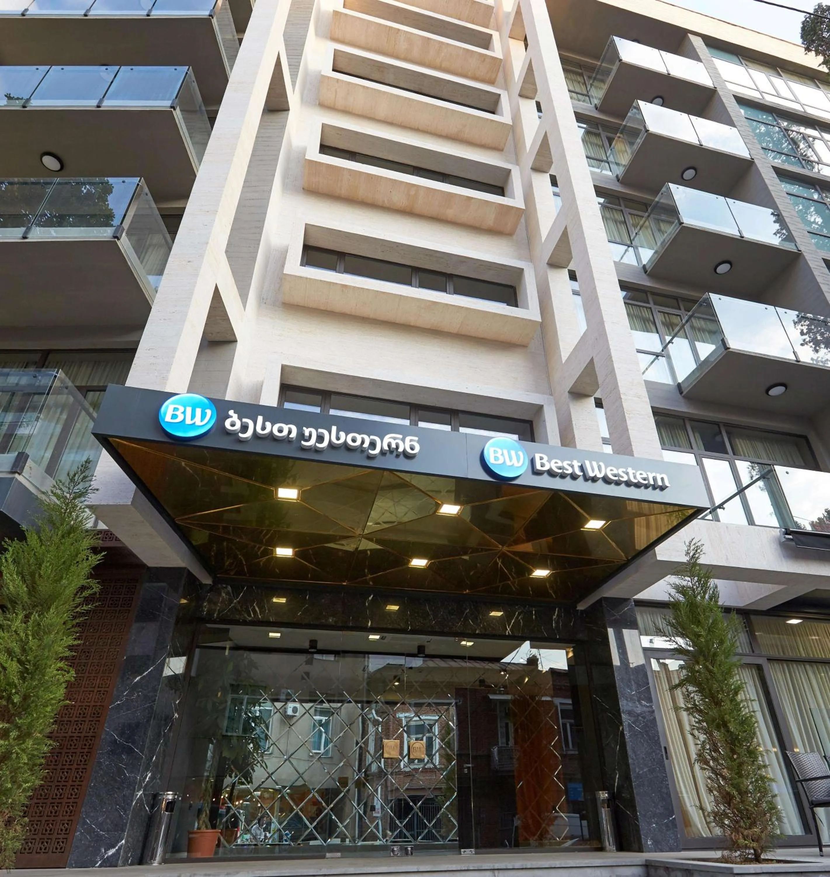 Property building in Best Western Tbilisi City Center