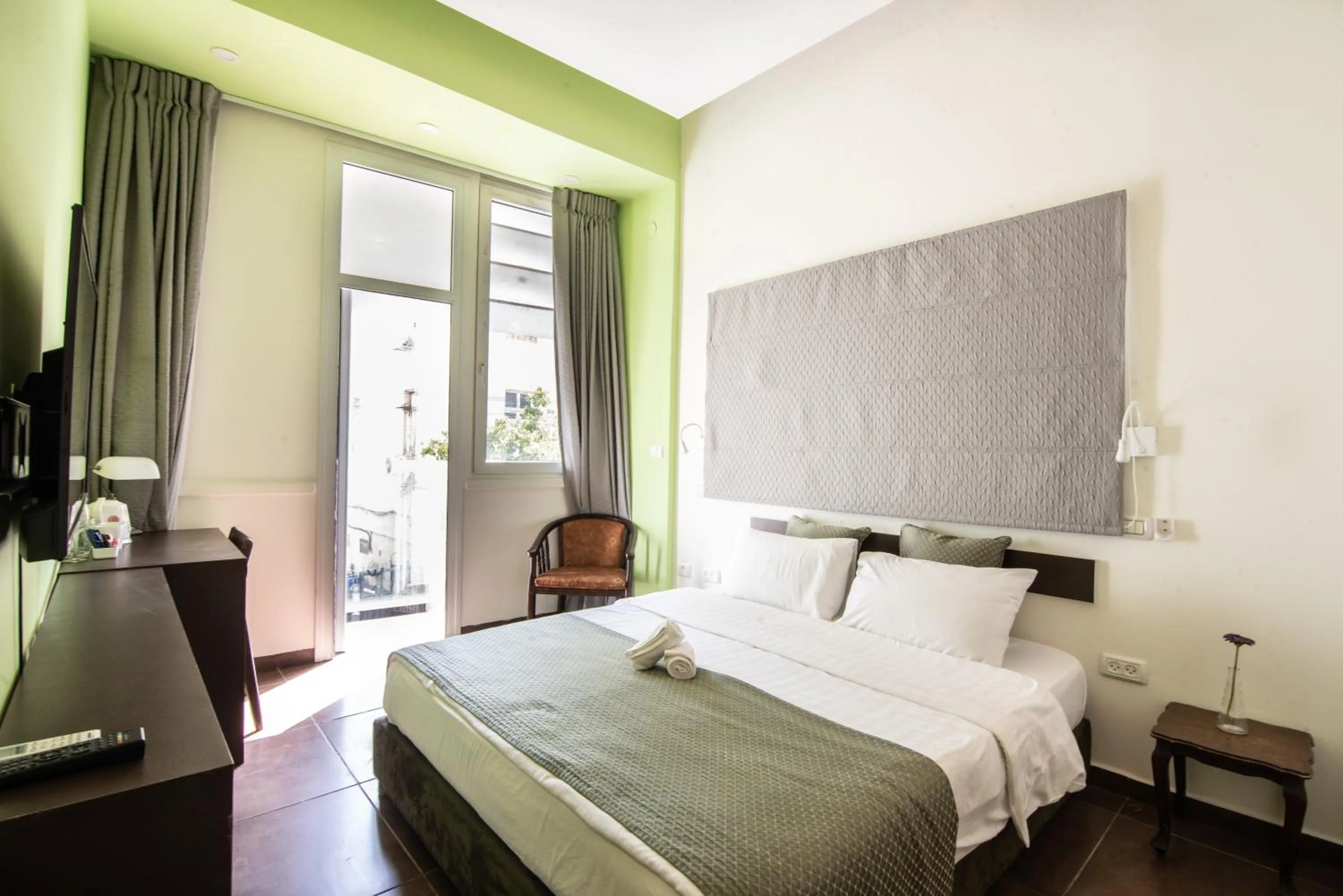 Decorative detail in 27Montefiore - Urban ApartHotel TLV