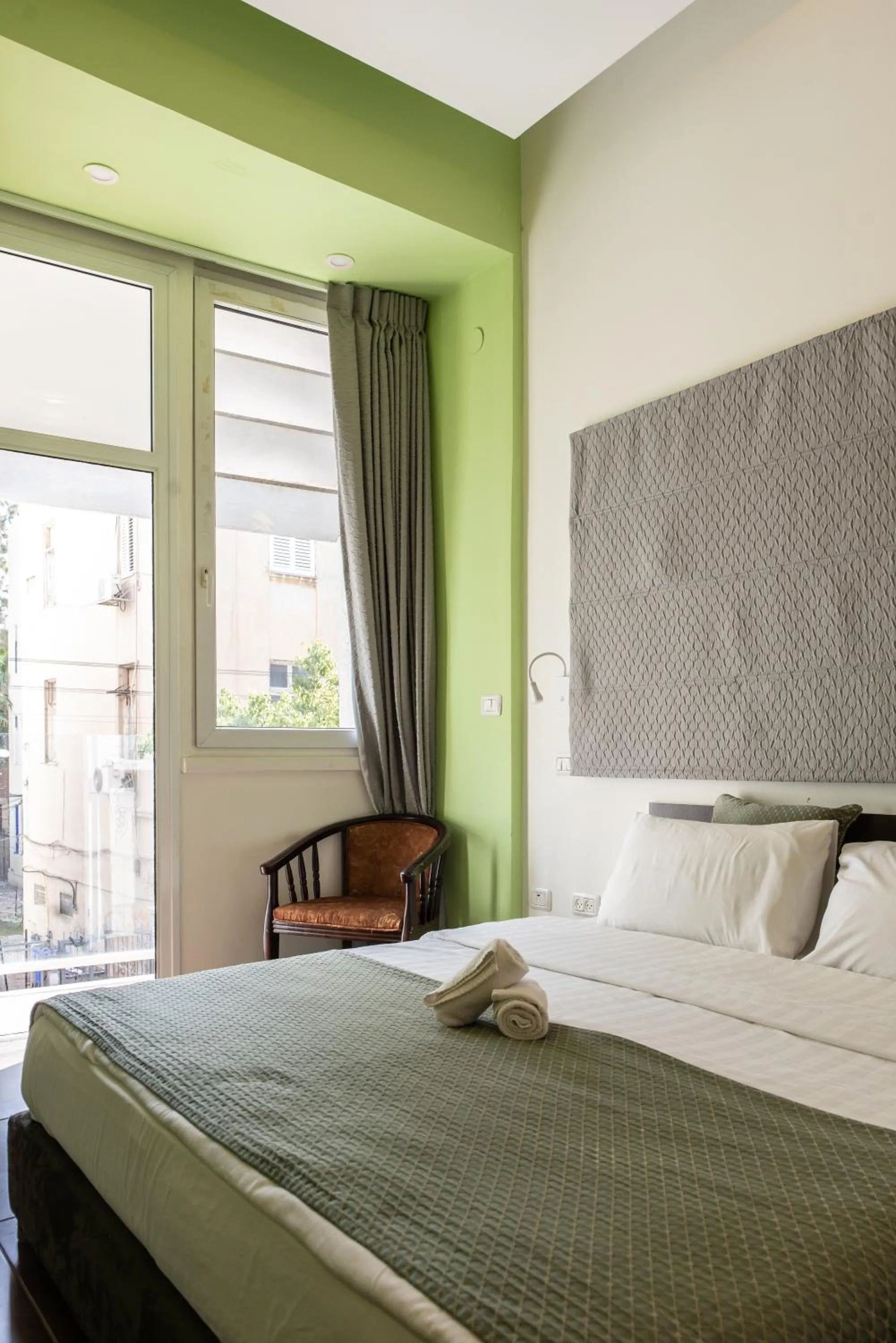 Decorative detail in 27Montefiore - Urban ApartHotel TLV