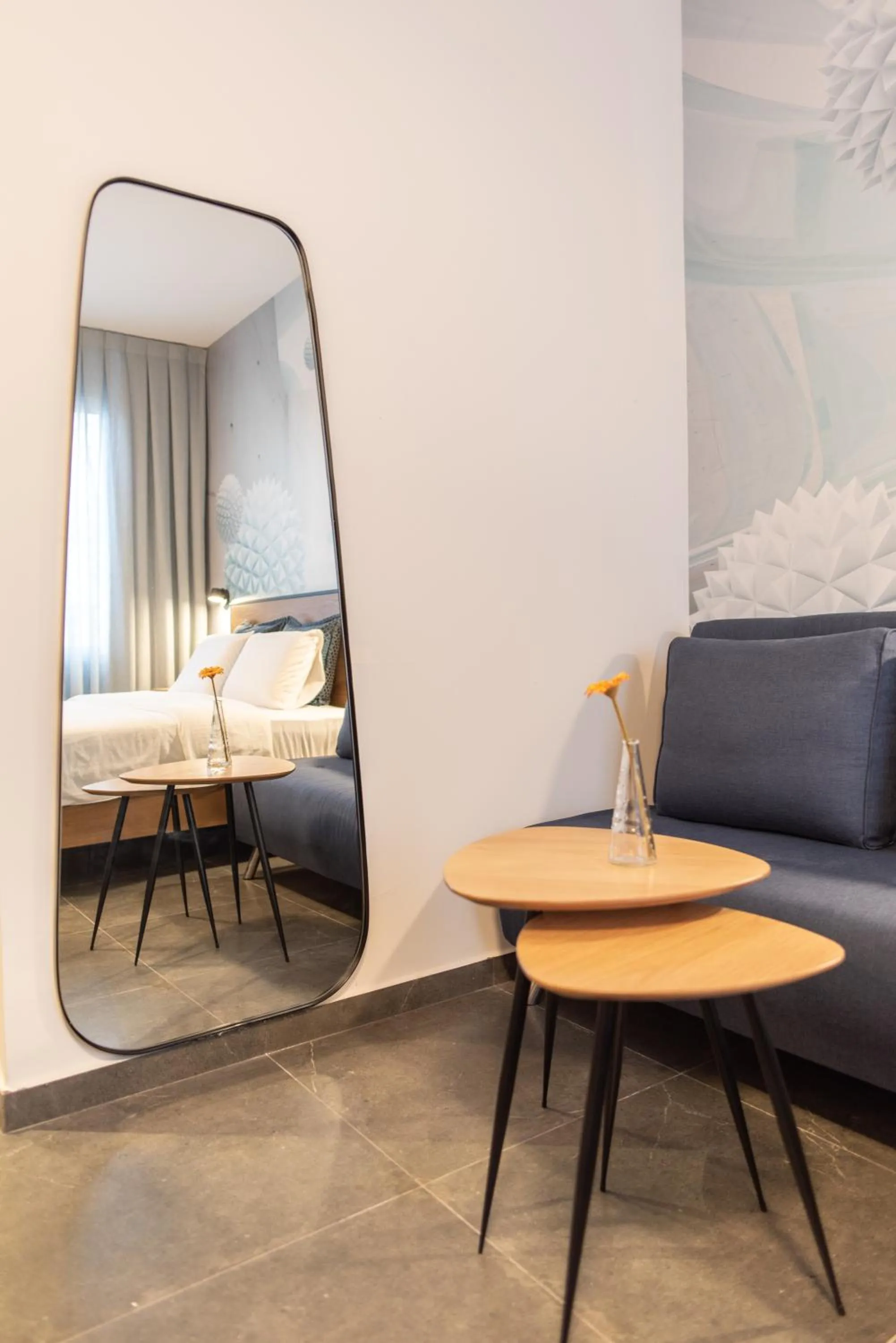 Decorative detail in 27Montefiore - Urban ApartHotel TLV