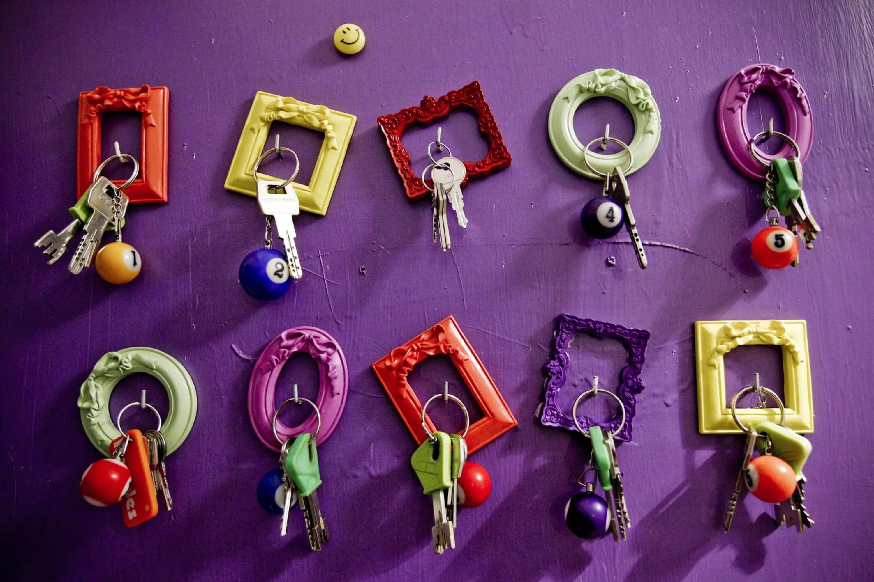 Decorative detail in B&B Le Lupe