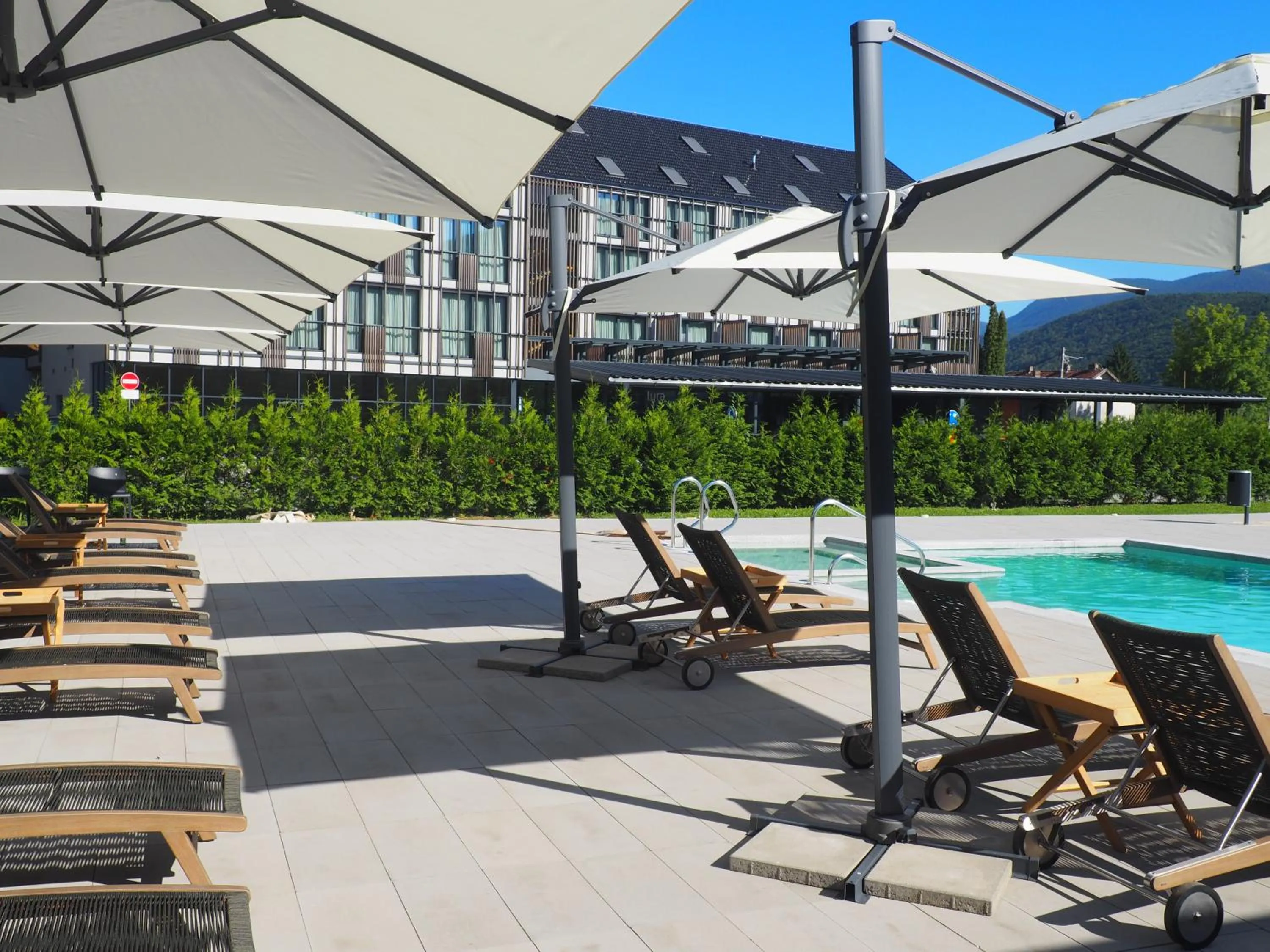 Swimming pool in Lyra Hotel Plitvice