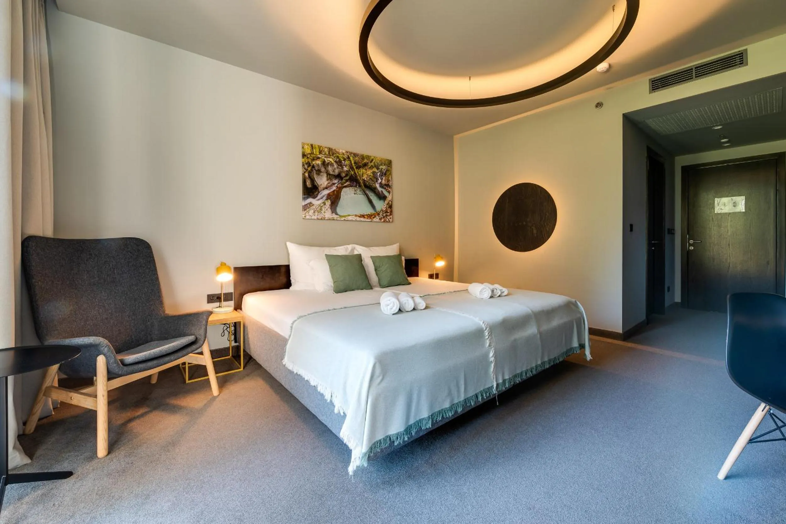 Bed in Lyra Hotel Plitvice