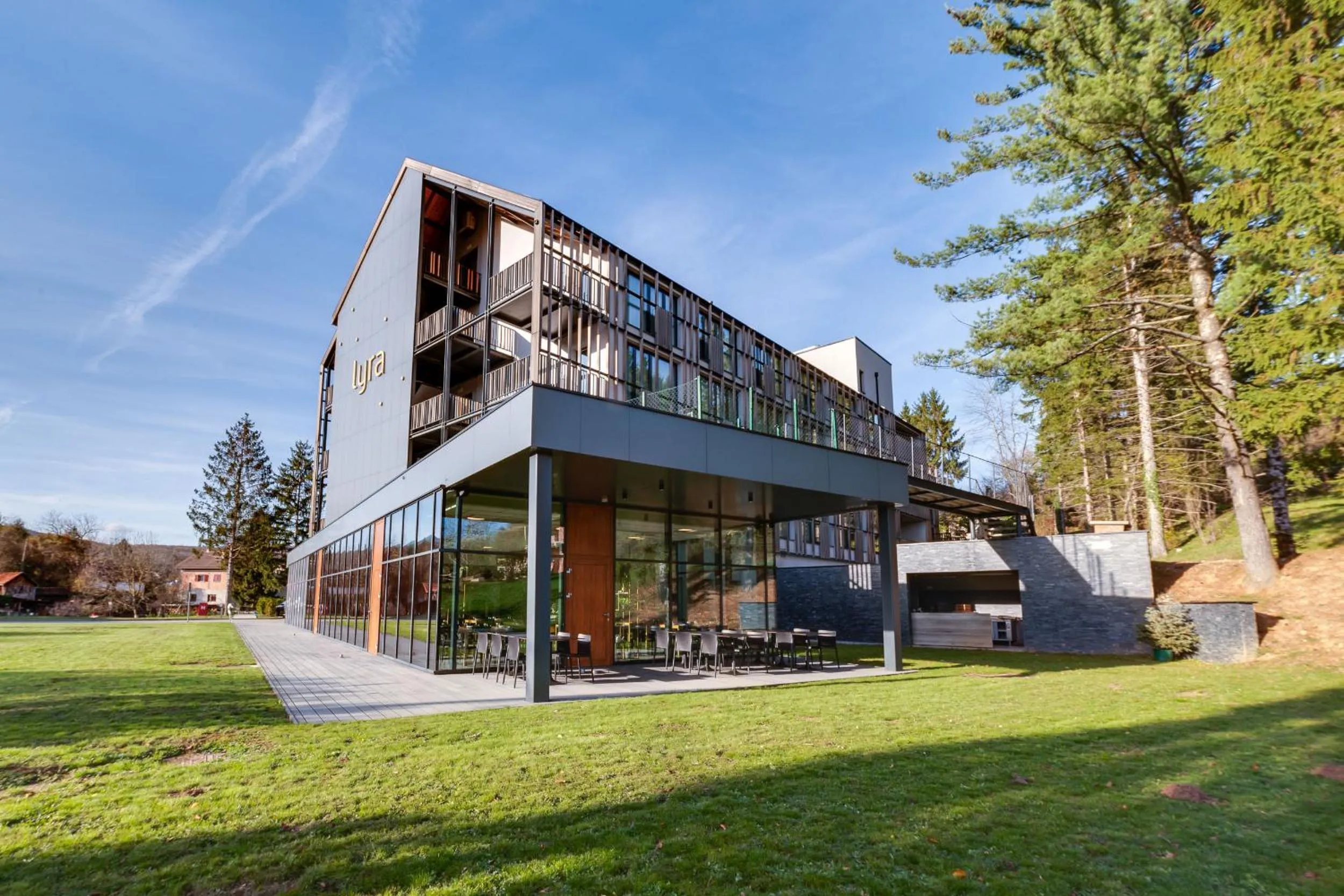 Property building in Lyra Hotel Plitvice