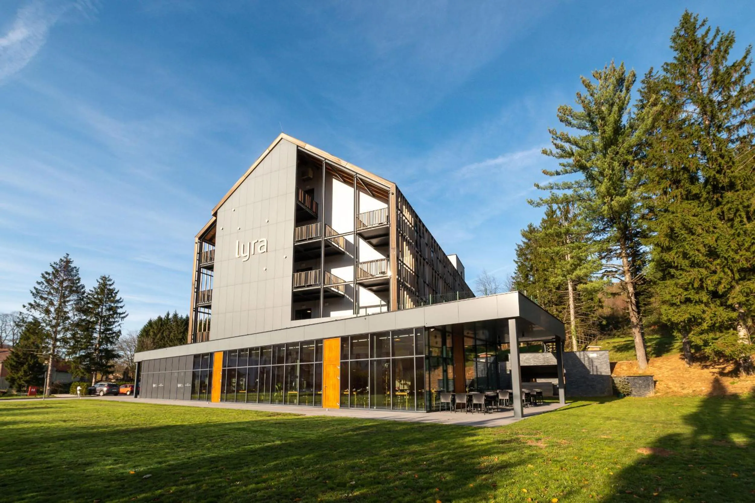 Property building in Lyra Hotel Plitvice