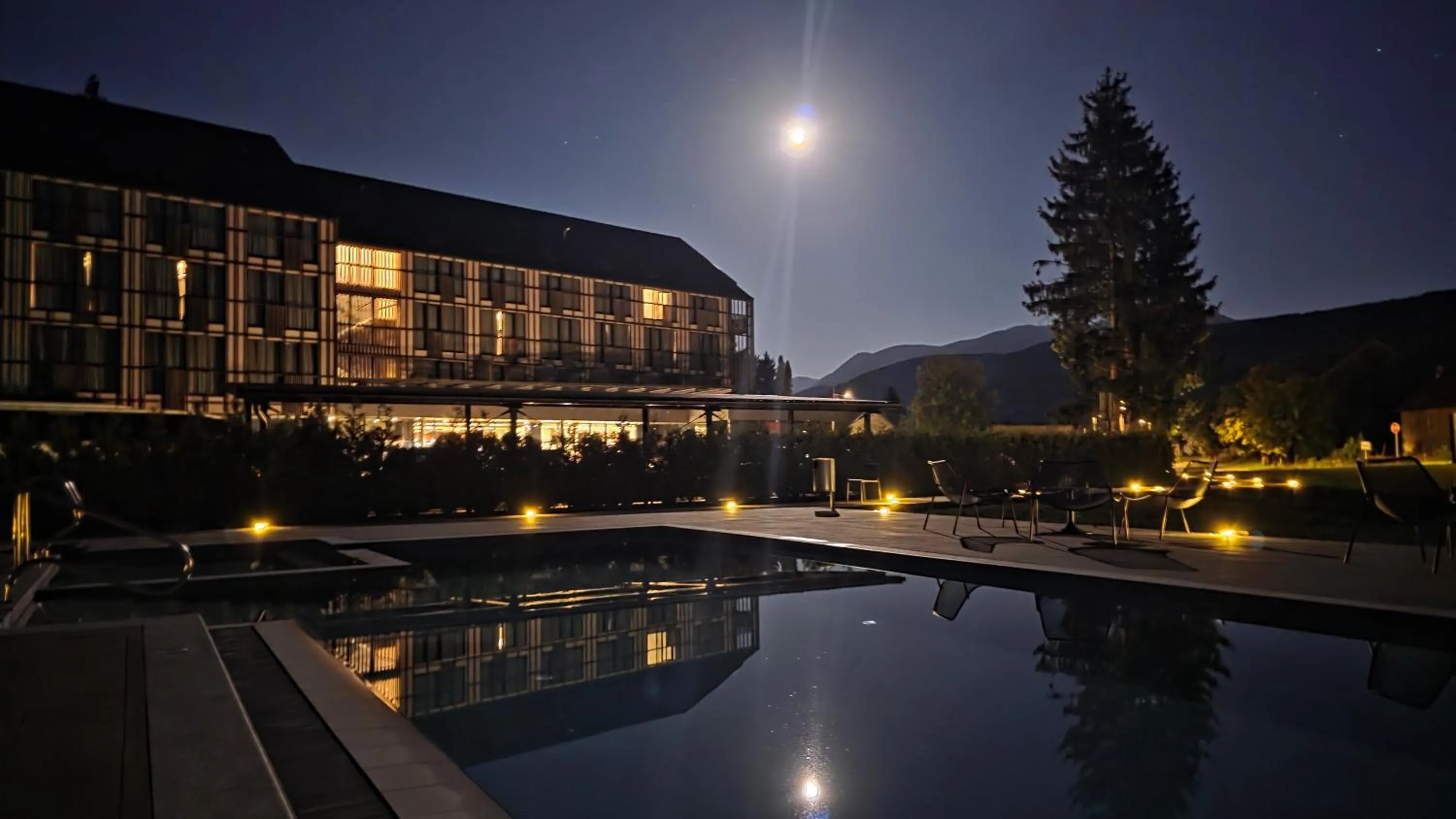 Swimming pool in Lyra Hotel Plitvice