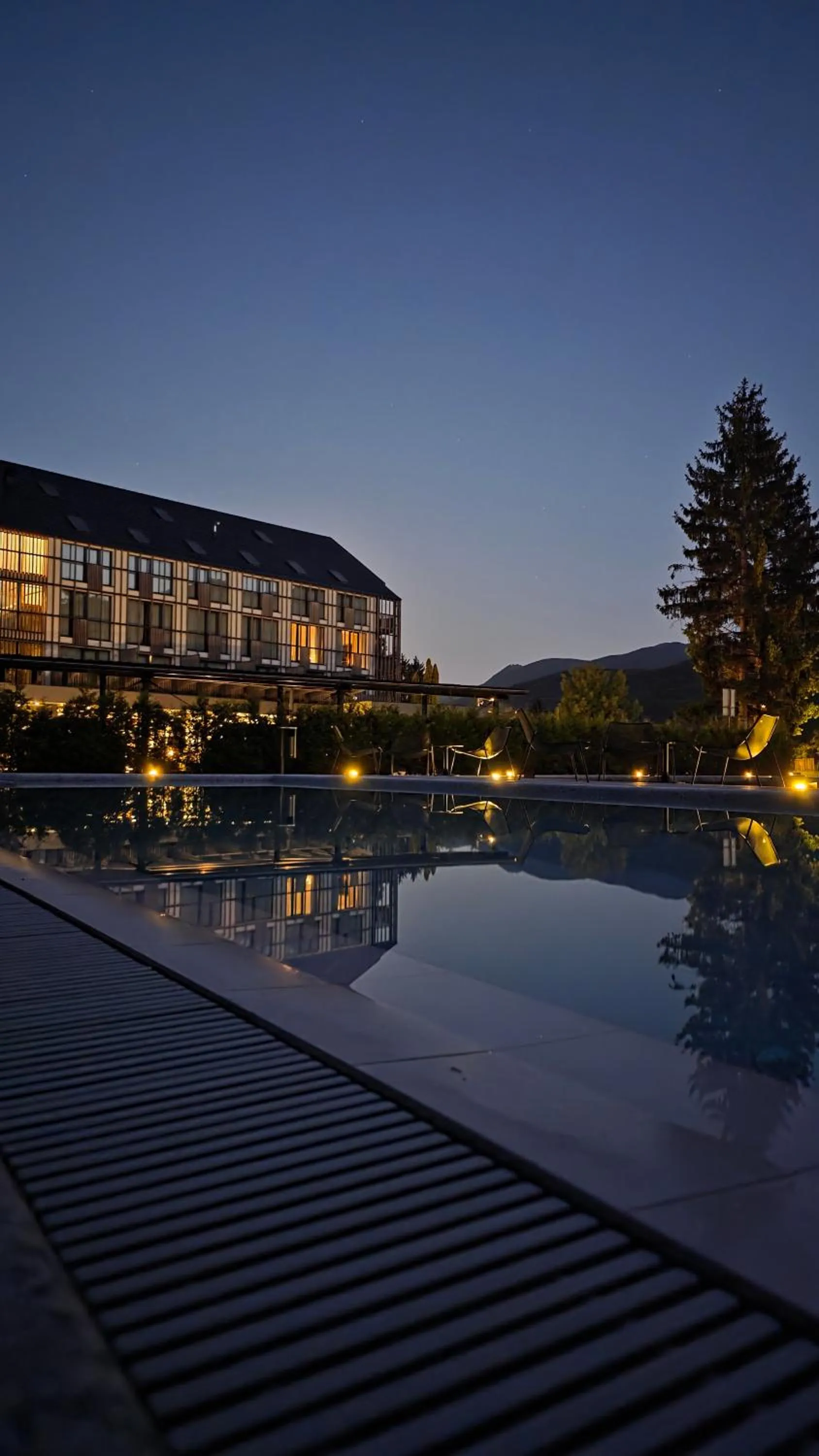 Swimming pool in Lyra Hotel Plitvice