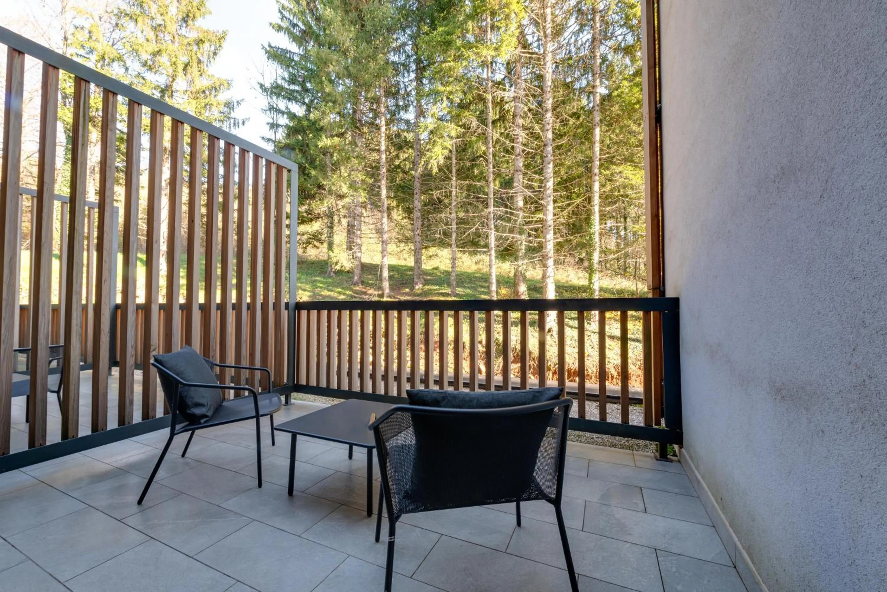 Balcony/Terrace in Lyra Hotel Plitvice