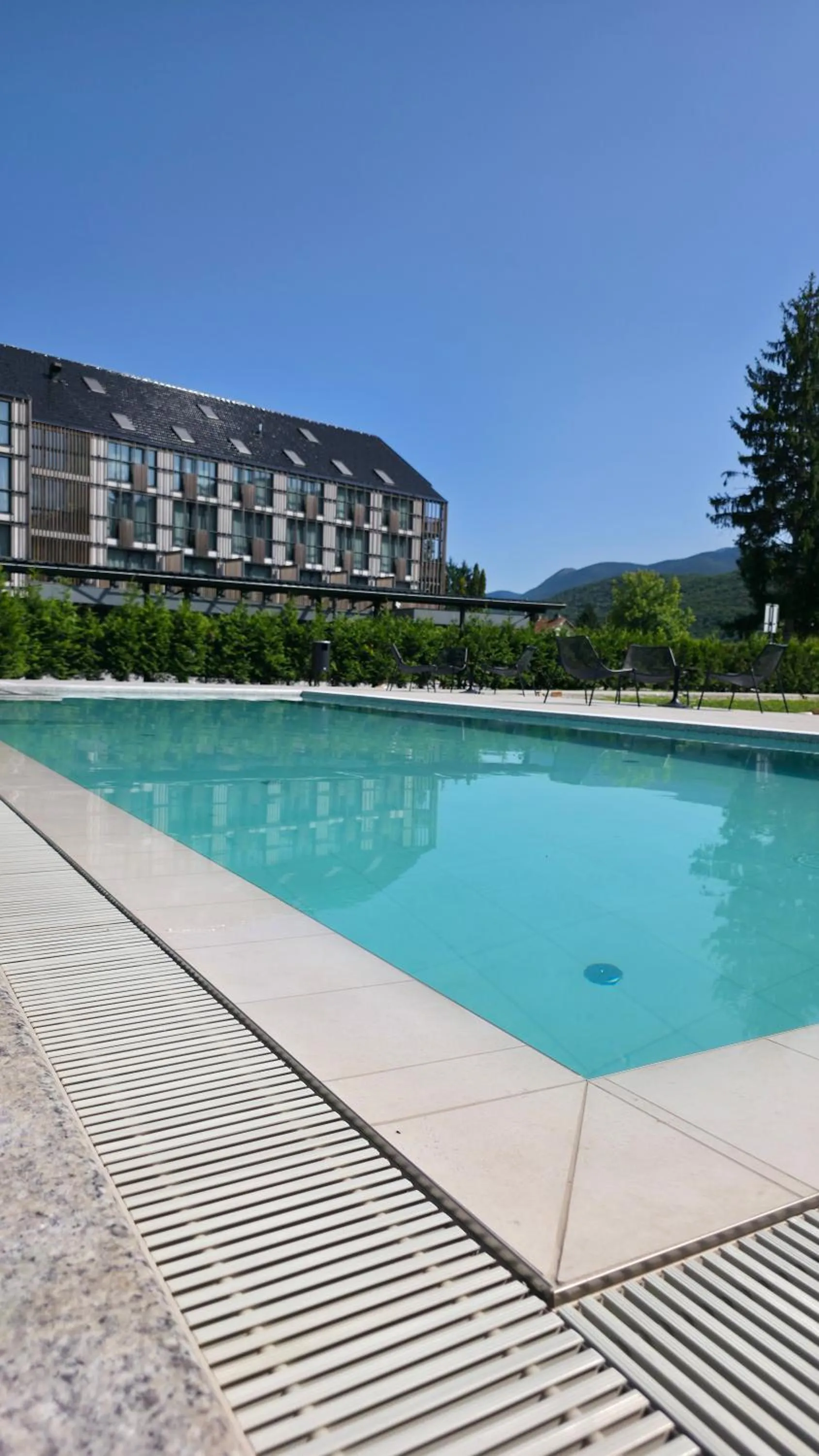 Swimming pool in Lyra Hotel Plitvice