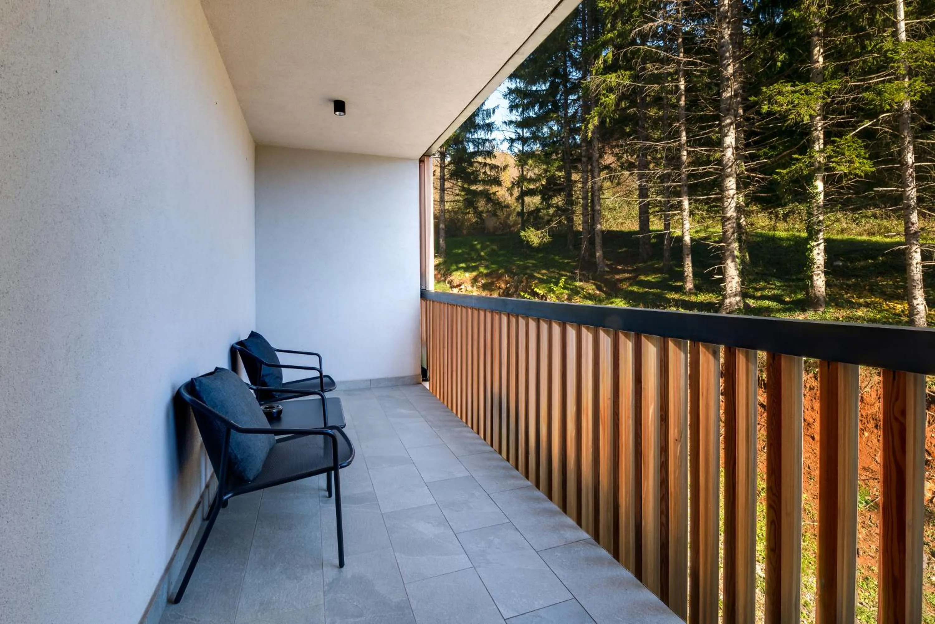 Balcony/Terrace in Lyra Hotel Plitvice