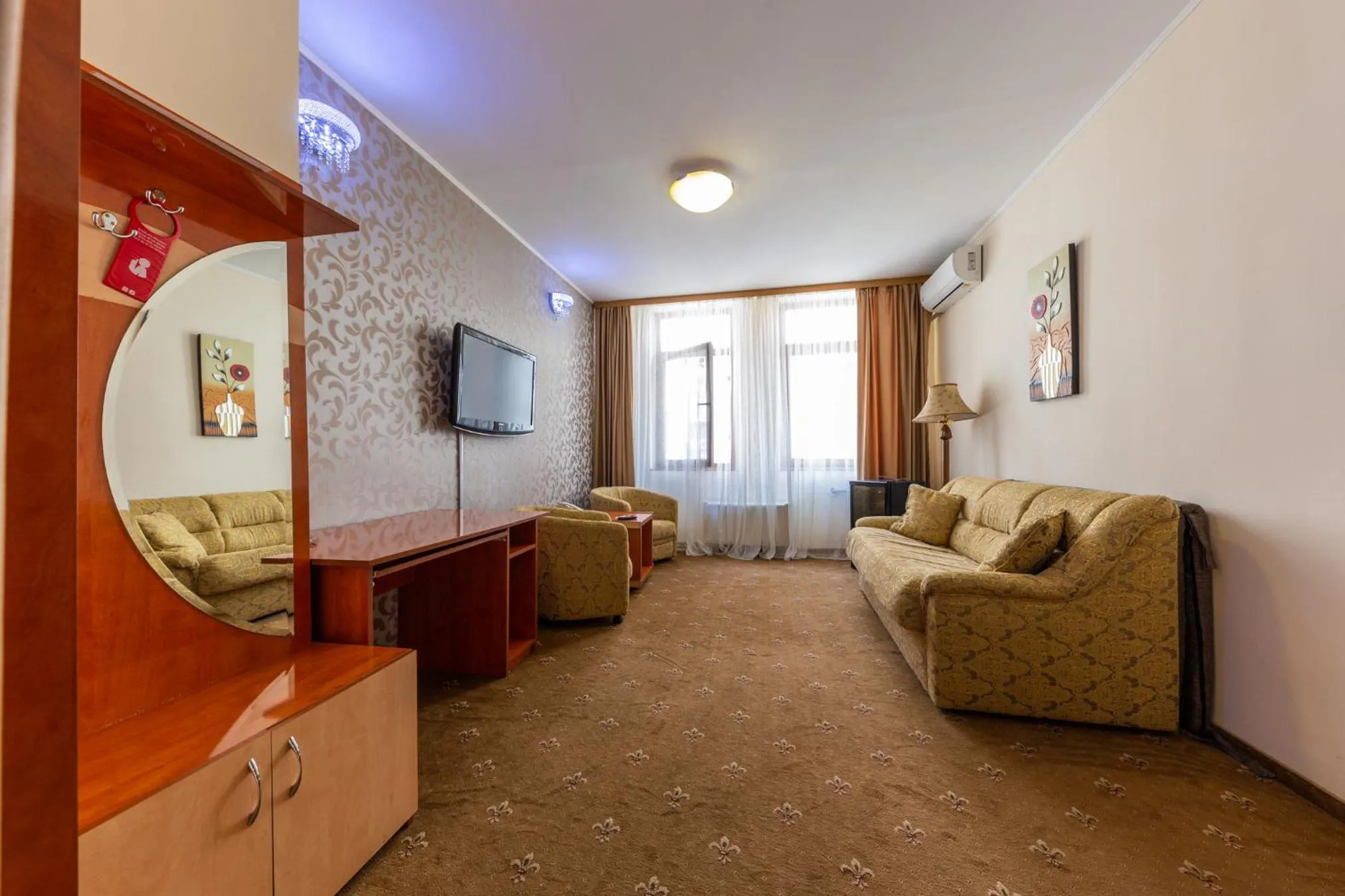 Bed in Hotel Amphitryon