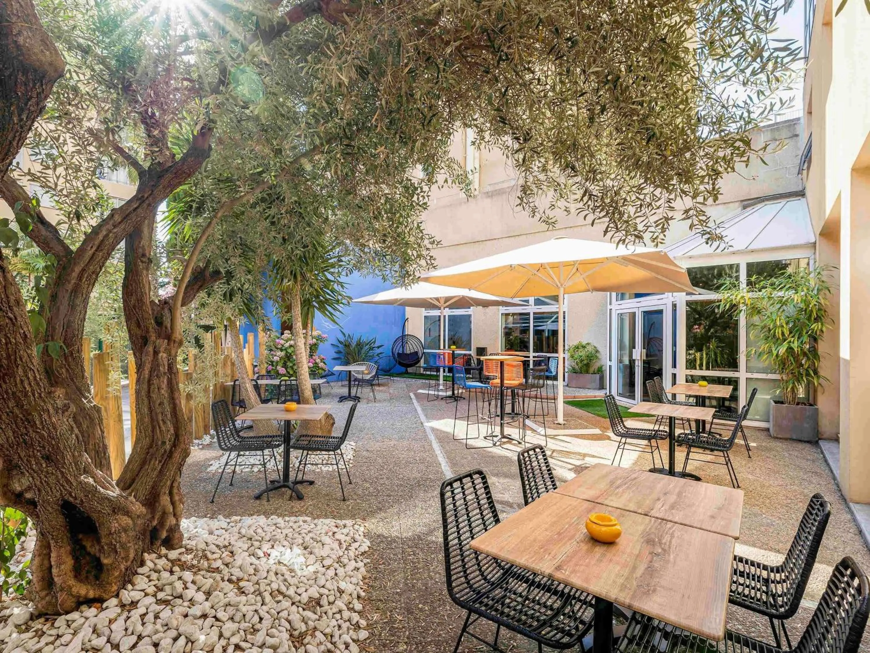 Lounge or bar in ibis Styles Perpignan Centre Gare