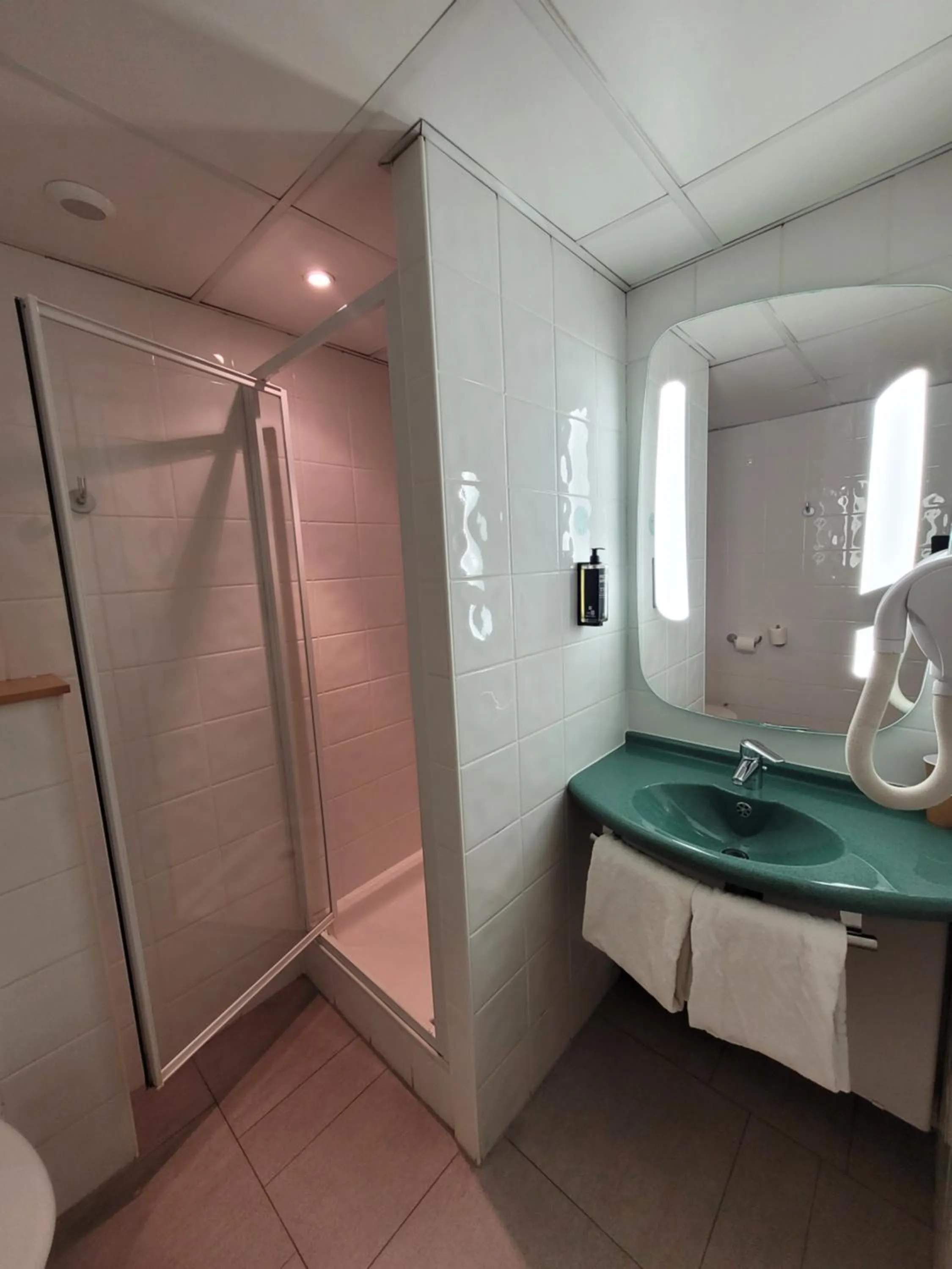 Bathroom in ibis Styles Perpignan Centre Gare