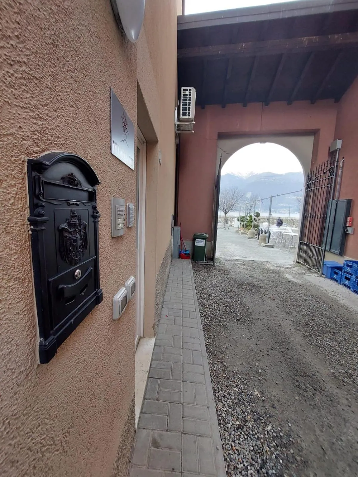 Quiet street view in Marina Apartments