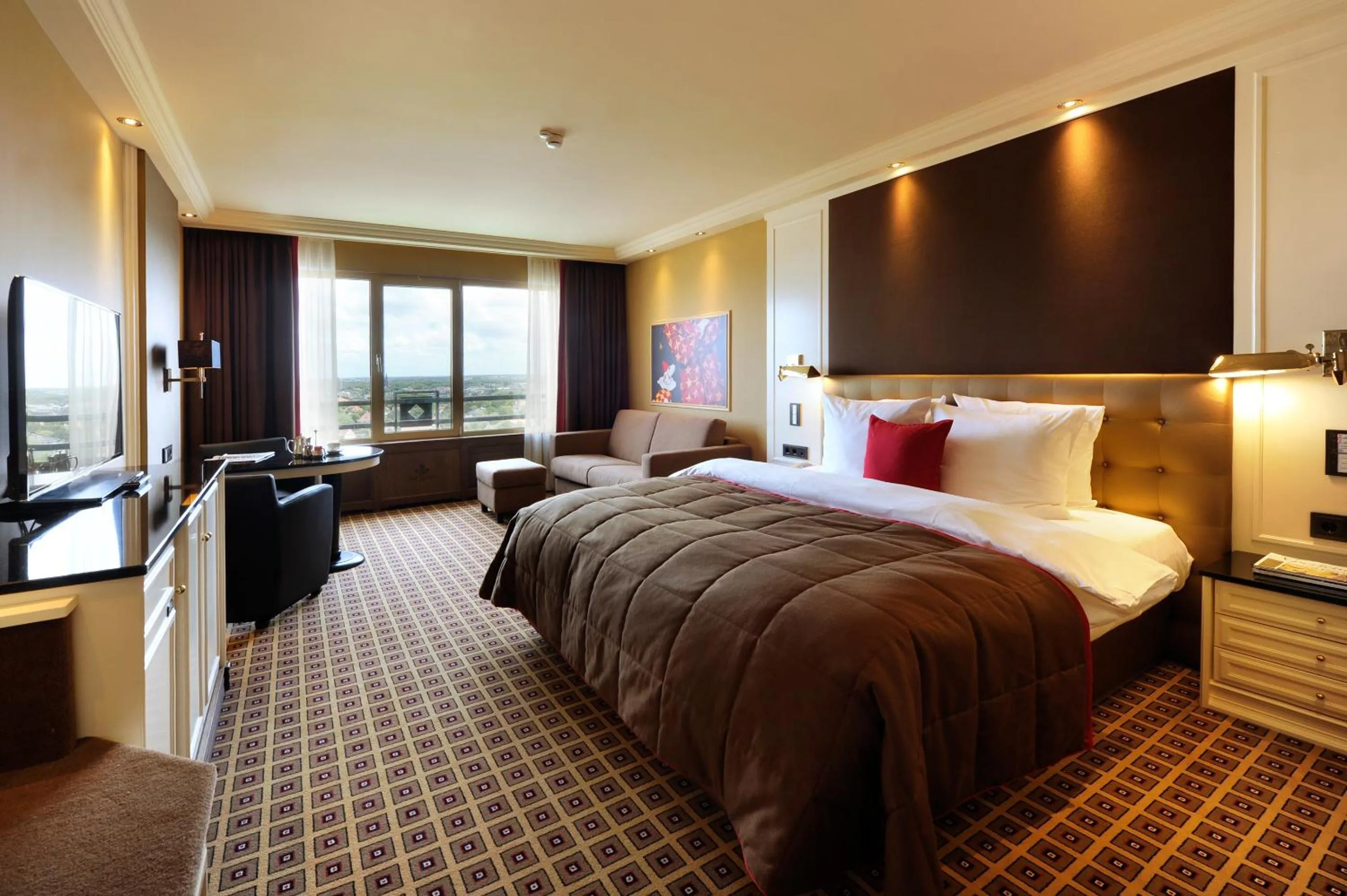 Photo of the whole room, Bed in Grand Hotel Huis ter Duin