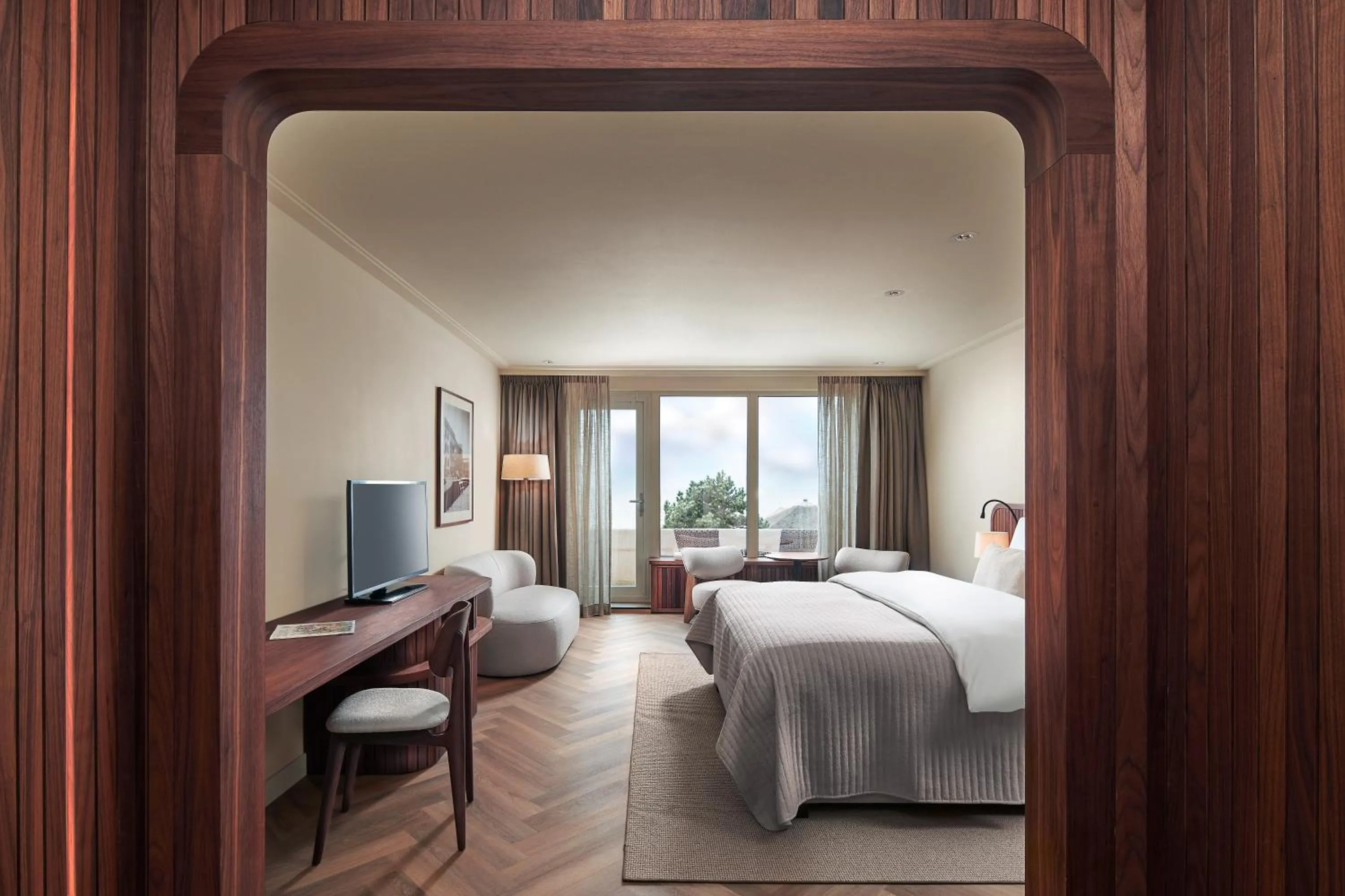 Photo of the whole room, Bed in Grand Hotel Huis ter Duin