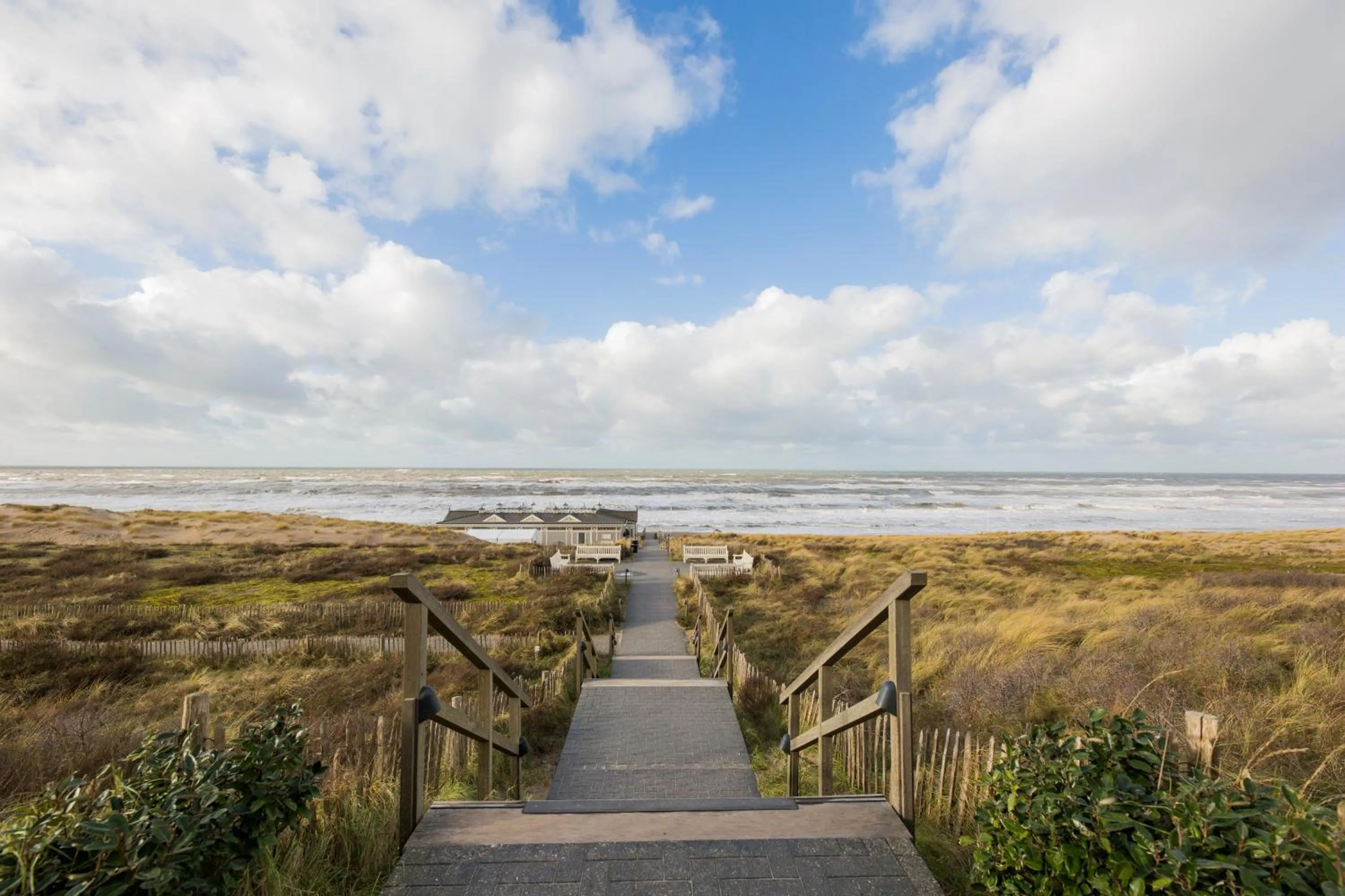 Sea view in Grand Hotel Huis ter Duin