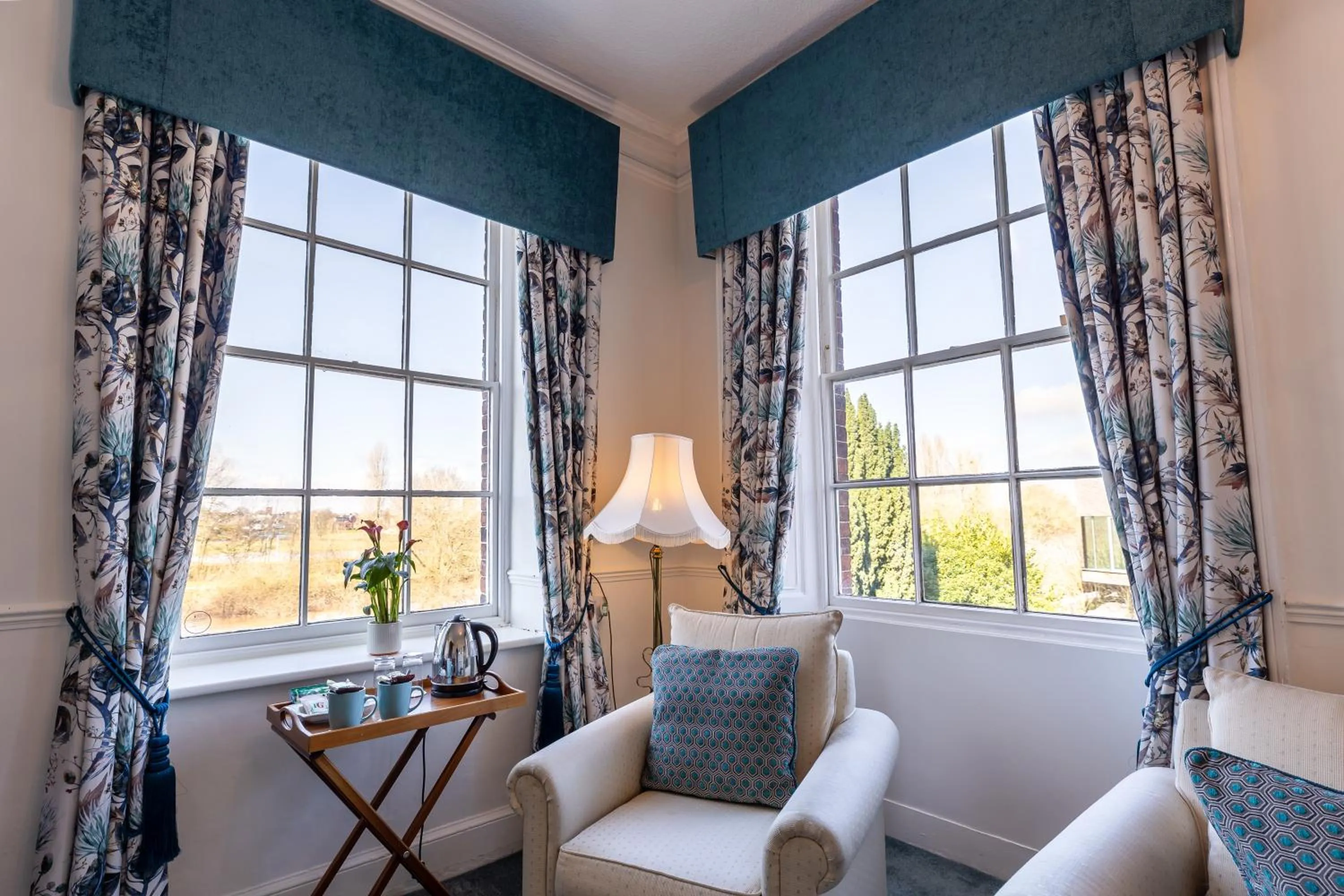 Bedroom in Diglis House Hotel