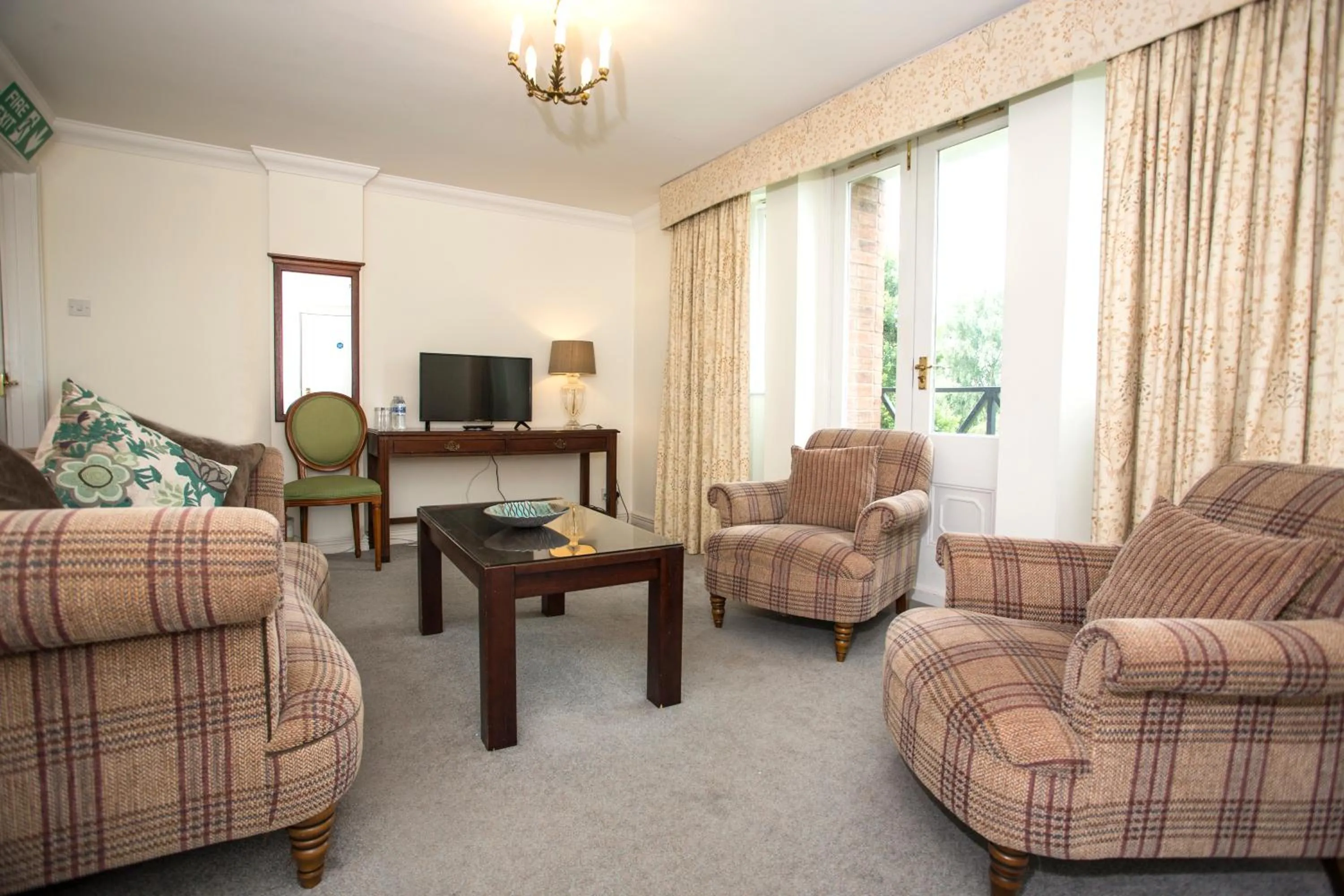 Bedroom in Diglis House Hotel
