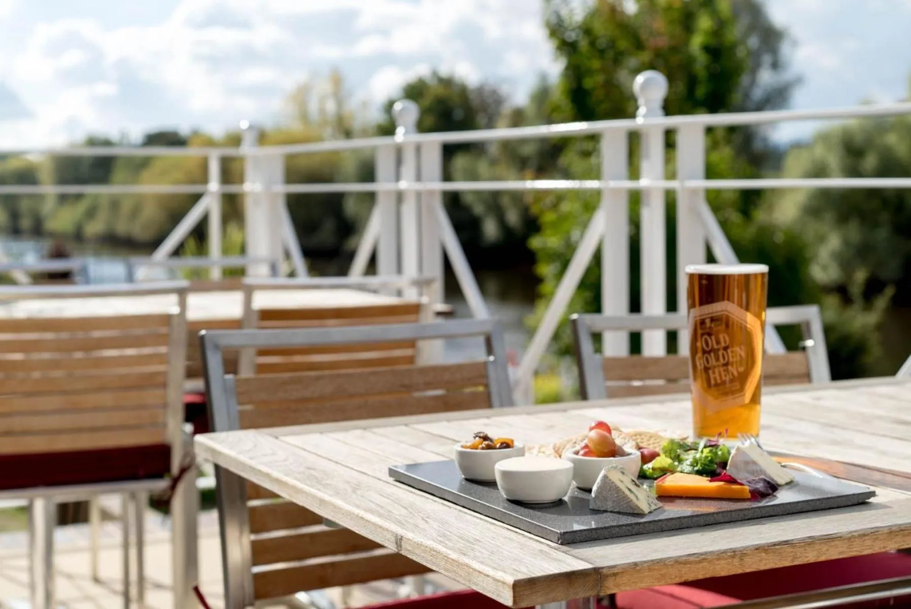 Balcony/Terrace in Diglis House Hotel