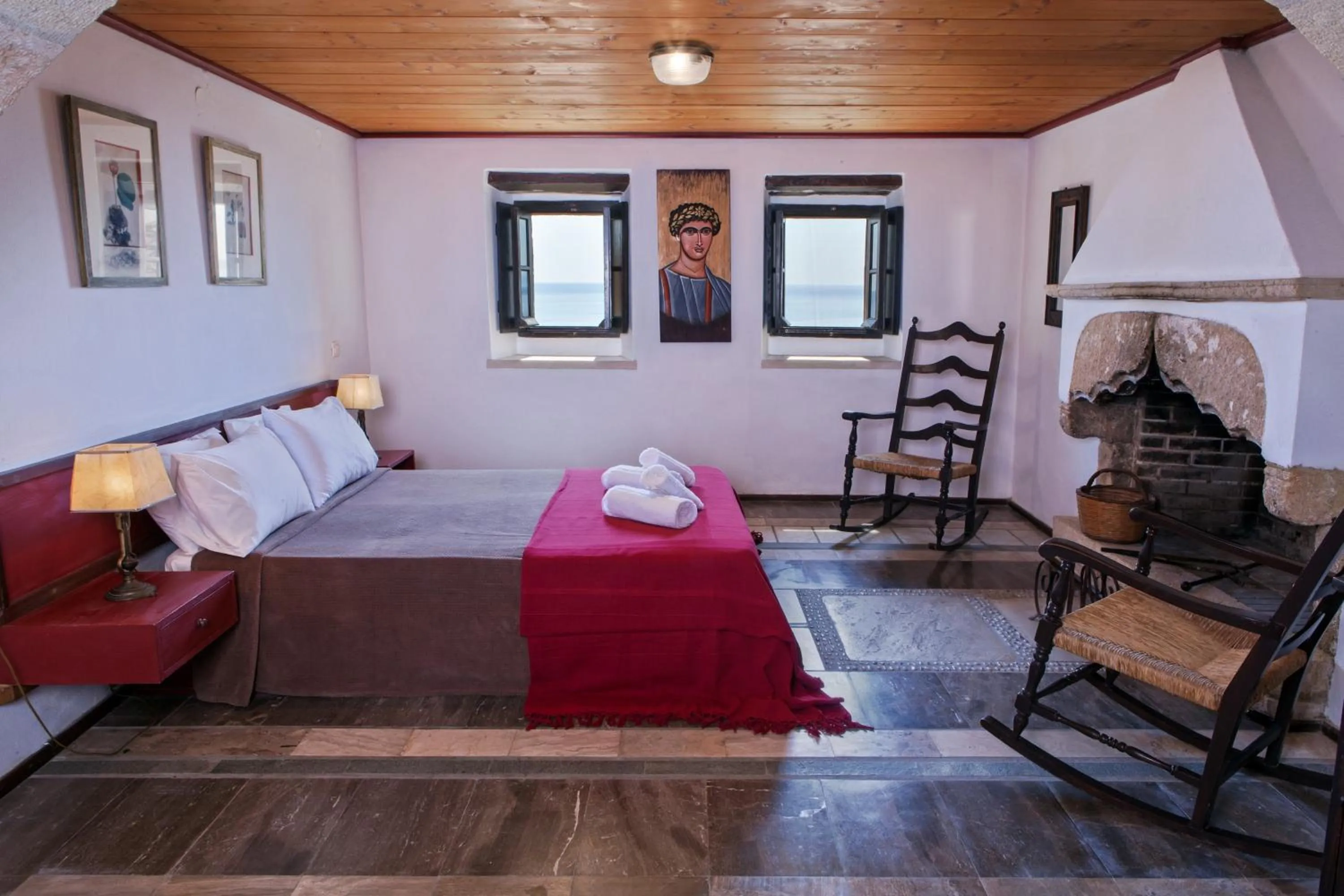 Bedroom, Bed in Byzantino Boutique Hotel