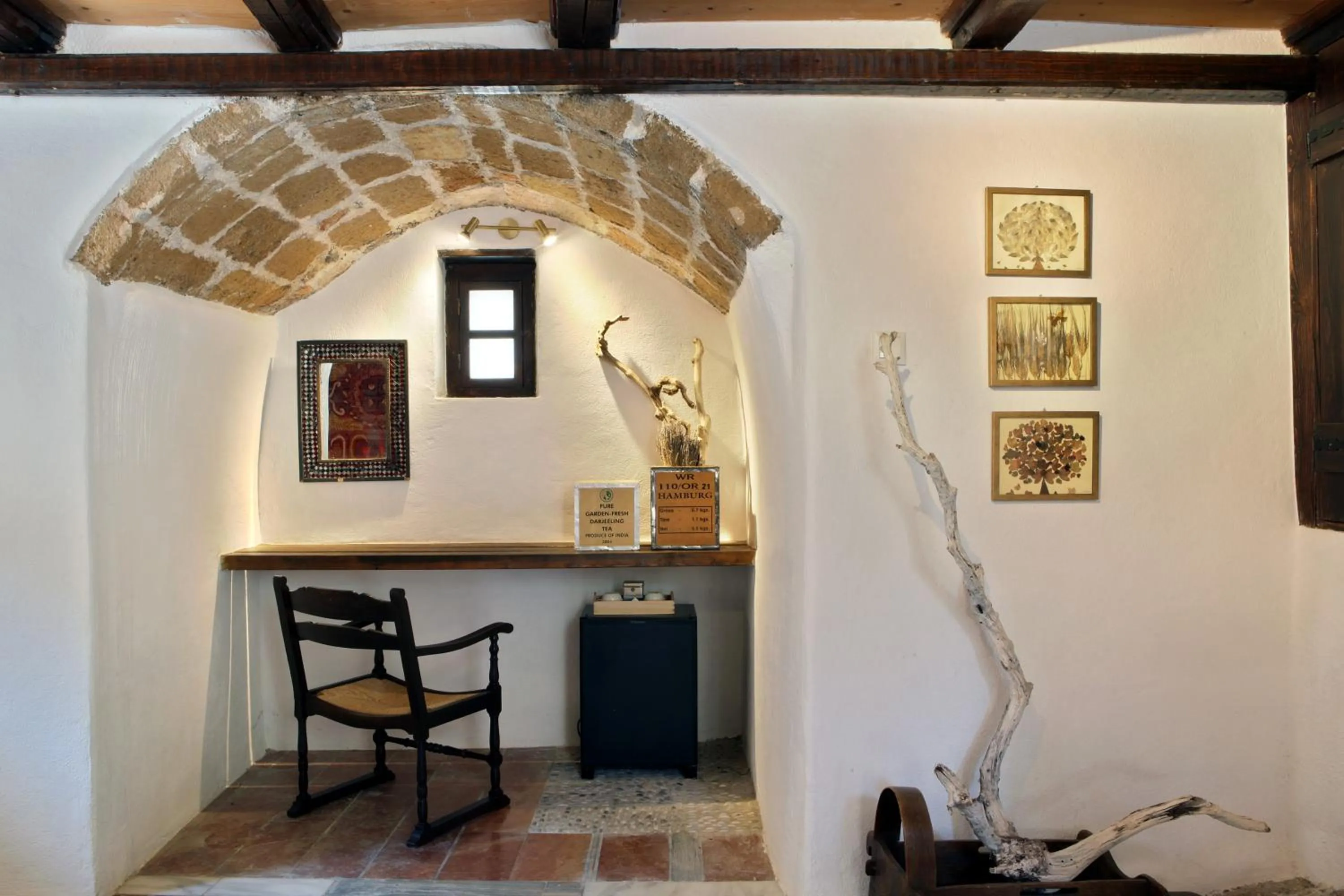 Decorative detail in Byzantino Boutique Hotel